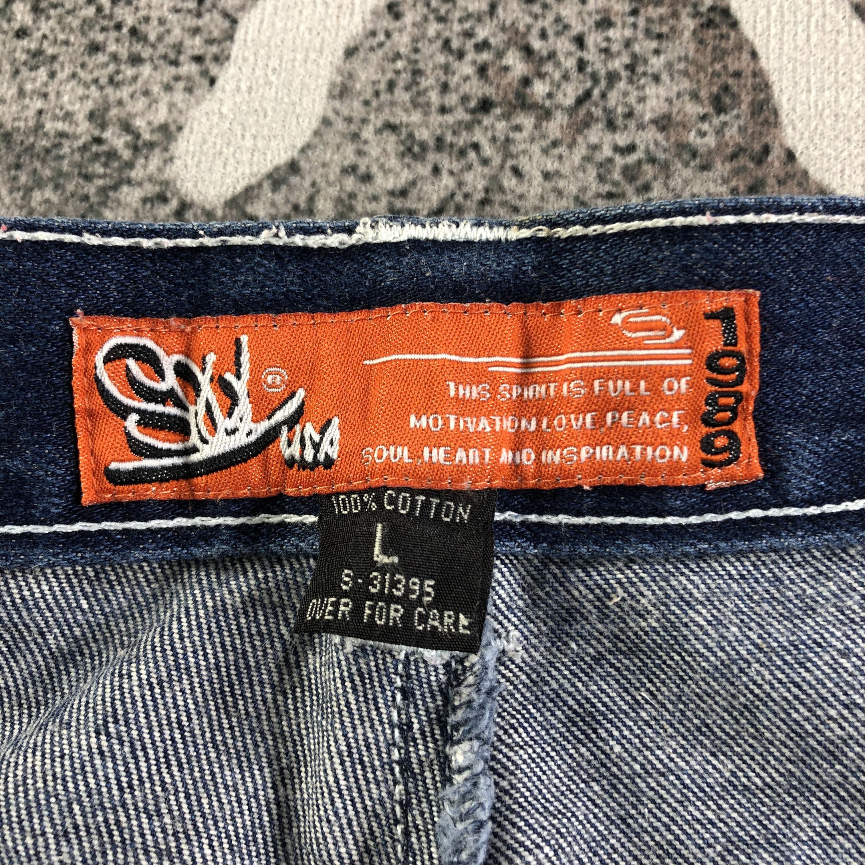 Japanese Brand Vintage Japanese Soul Jeans Baggy Denim KJ2908 Size US 32 / EU 48 - 9 Thumbnail