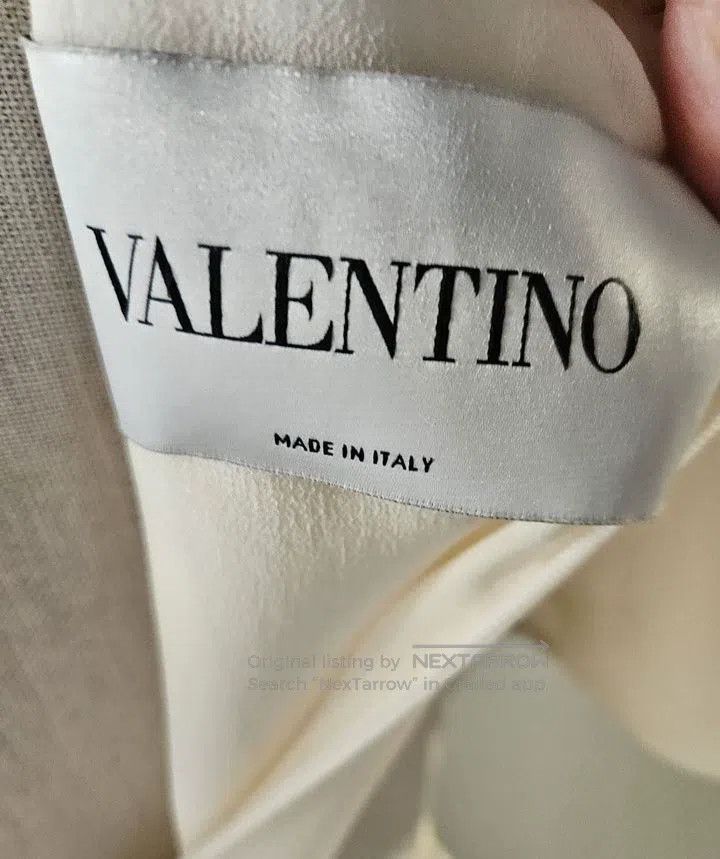 Valentino Valentino White water lily dress Size S / US 4 / IT 40 - 4 Thumbnail