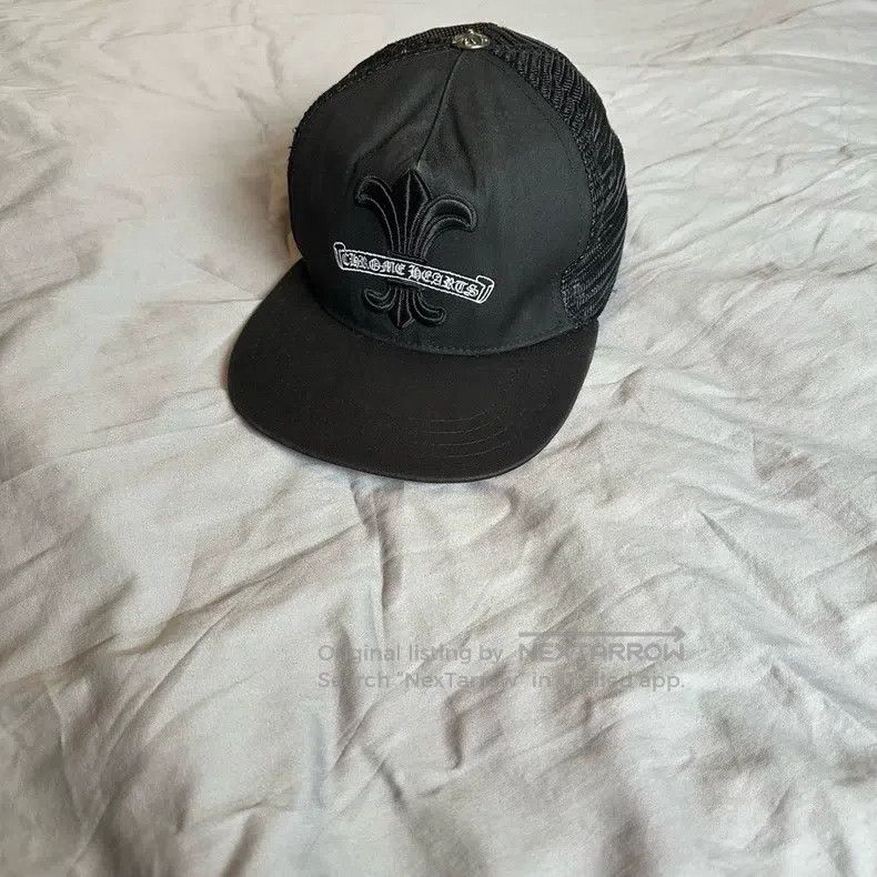 Chrome Hearts CHROME HEARTS Size OS Iris embroidered mesh baseball cap Size ONE SIZE - 1 Thumbnail