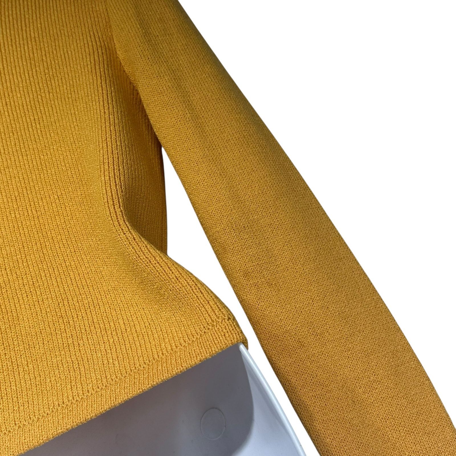 St. John Vintage St John Marie Gray Yellow Knit Cardigan Size 6 Size M / US 6-8 / IT 42-44 - 4 Thumbnail
