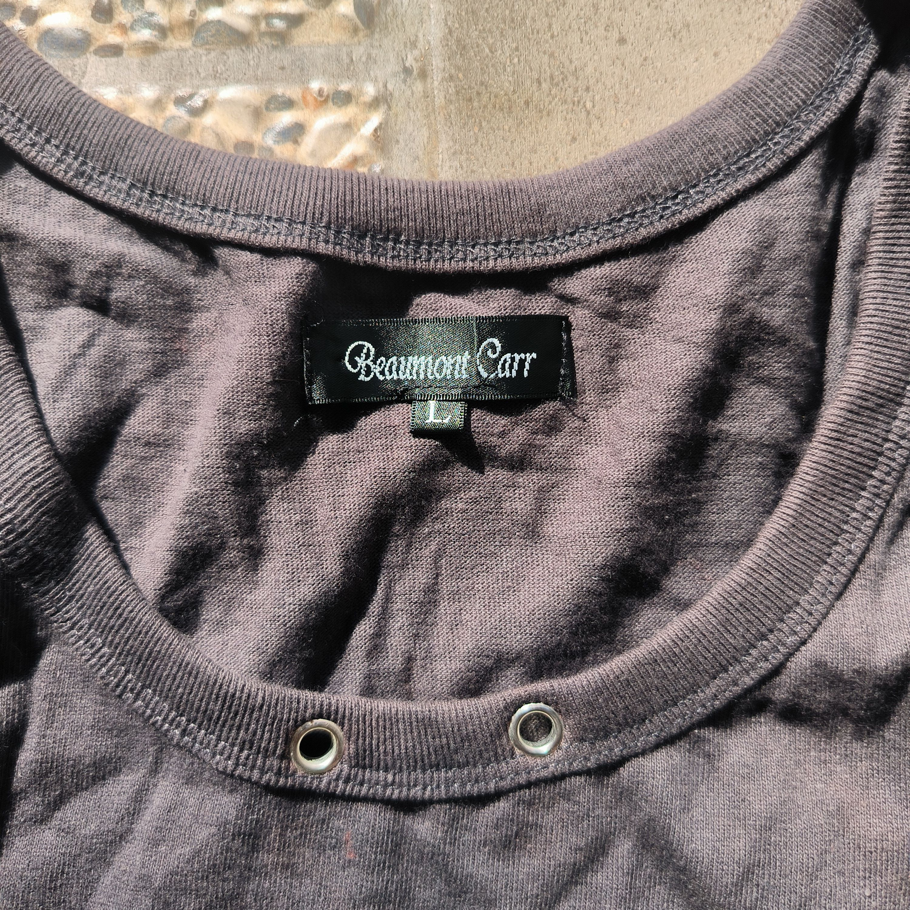 Japanese Brand Beamuont Carr Poem Sleeveless Size US L / EU 52-54 / 3 - 3 Thumbnail