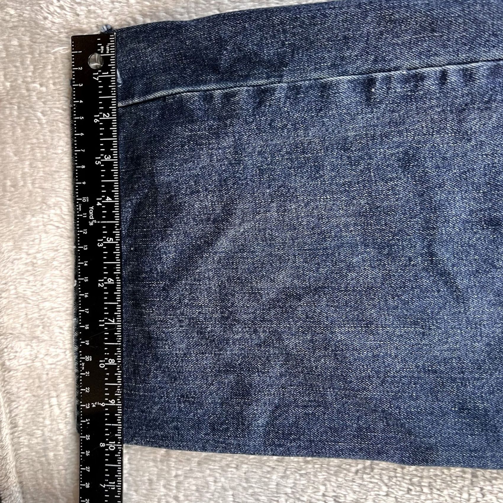 Levi's VINTAGE Levi’s 527 Bootcut Jeans Men 42x32 Blue Dark Distressed Cowboy Mens Jeans Distressed 42 32 Cowboy Theme Levi’s 527 Bootcut Jeans Men Size US 42 / EU 58 - 6 Thumbnail