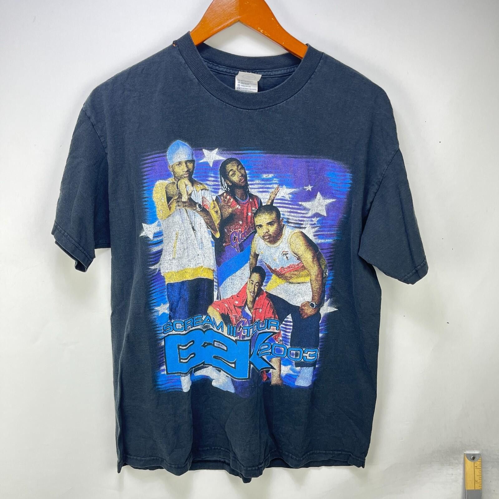Vintage Vintage 2003 B2K Scream III Tour Mario Nick Cannon T-Shirt 