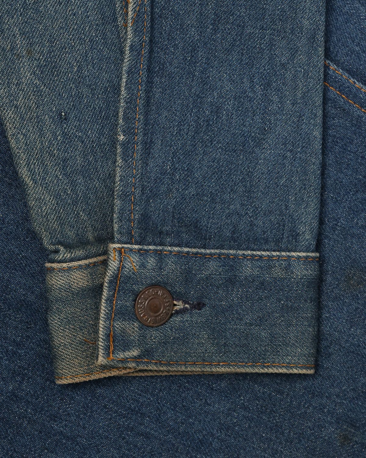 Levi's -Levi’s Type III Distressed Denim Jacket Size US S / EU 44-46 / 1 - 7 Thumbnail