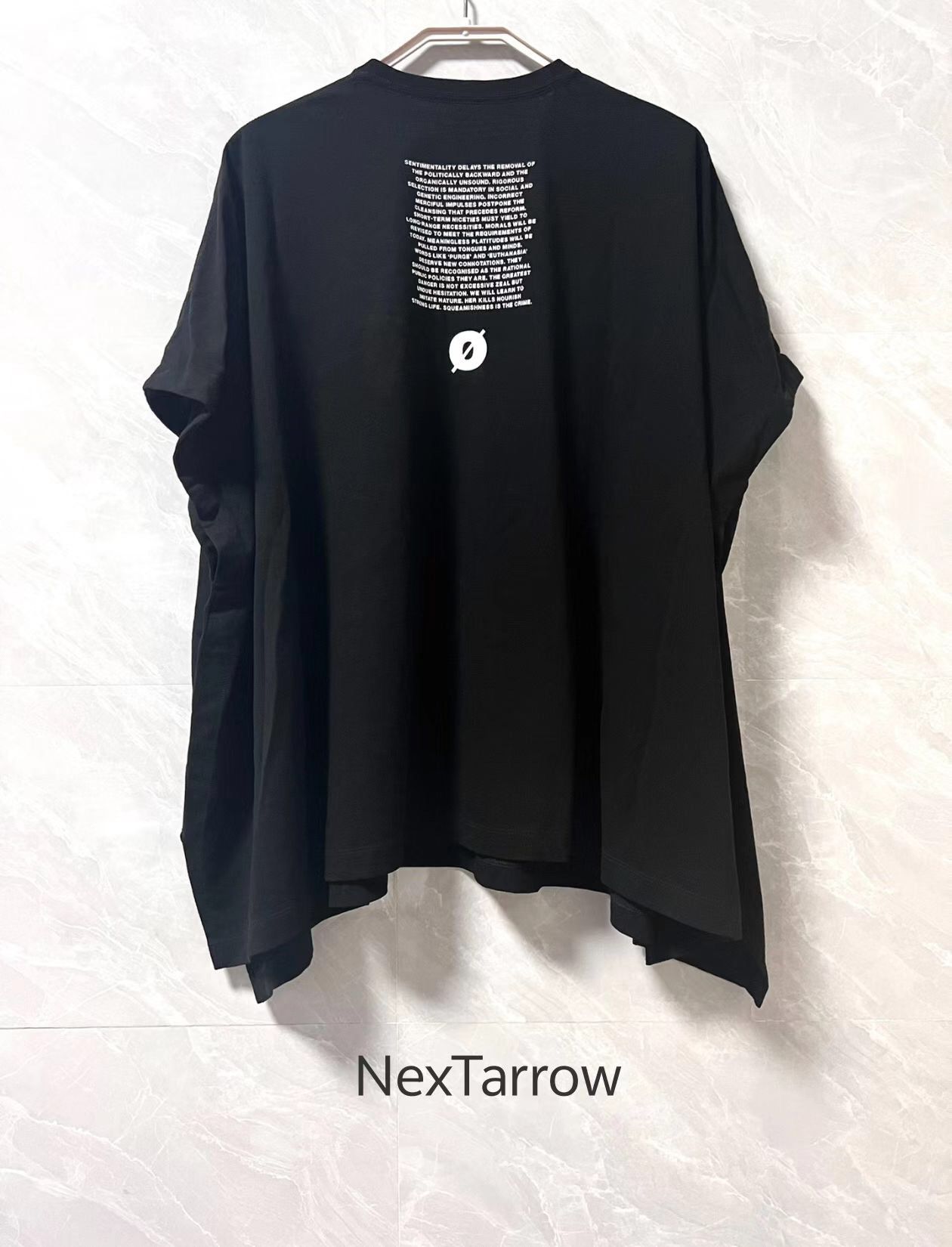 Julius Julius_7 sub line Nilos printed flag T-shirt 2412-Nextarrow Size US S / EU 44-46 / 1 - 3 Thumbnail