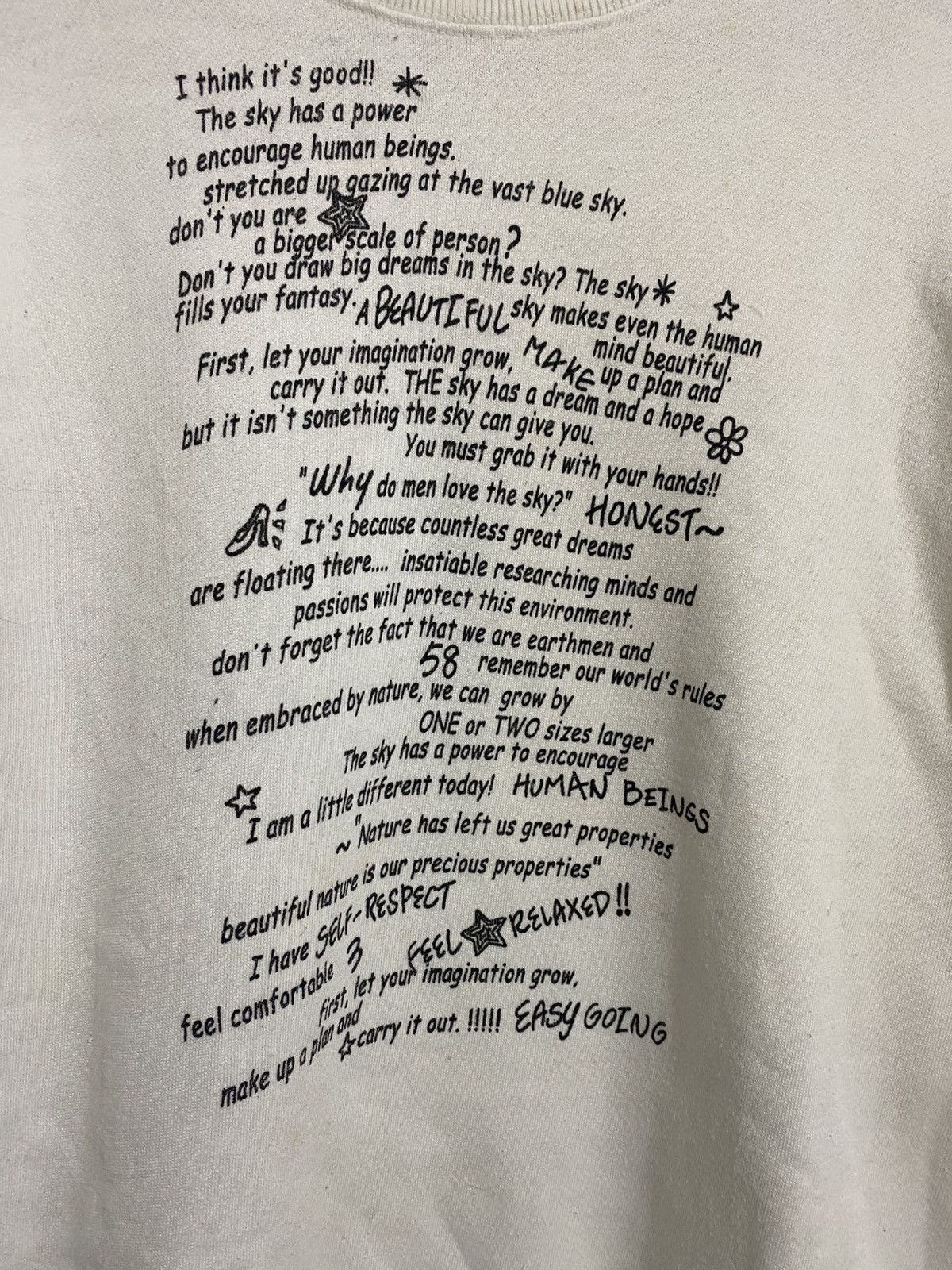 If Six Was Nine Aiuola japanese poem sweatshirt kmrii yasuyukiishii styled Size US L / EU 52-54 / 3 - 2 Thumbnail