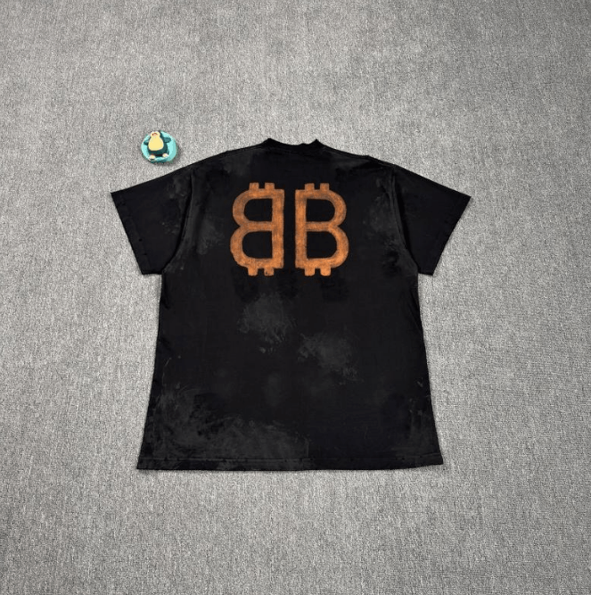 Balenciaga Balenciaga logo print crew neck short-sleeve T-shirt Size US L / EU 52-54 / 3 - 2 Thumbnail
