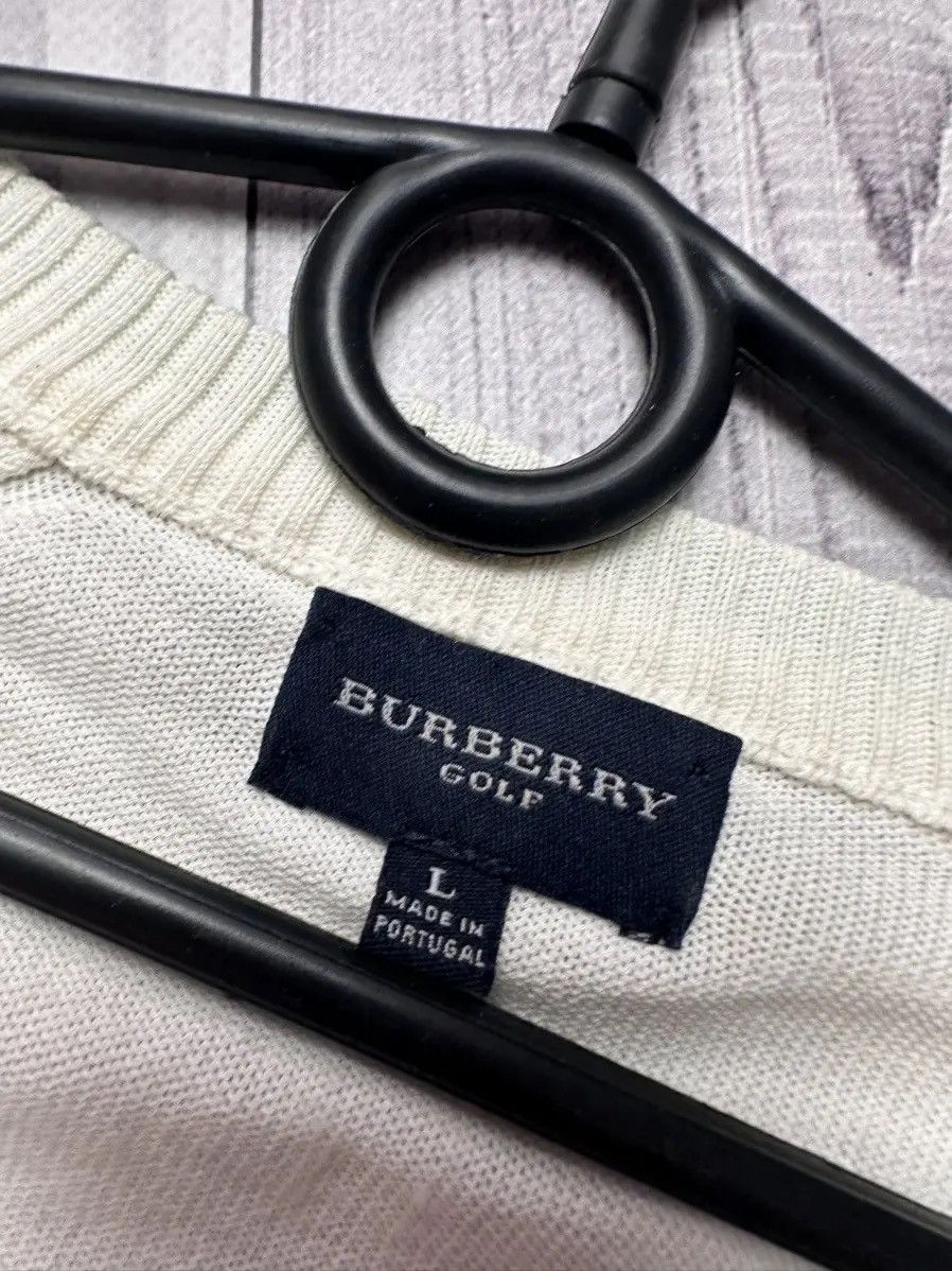 Vintage Vintage Burberry diamond sweater multicolour M/L women's Size M / US 6-8 / IT 42-44 - 3 Thumbnail