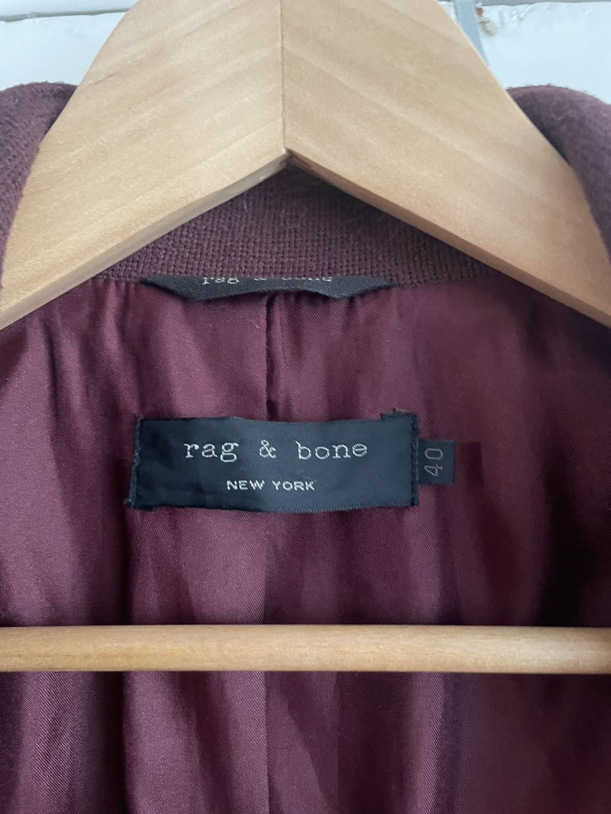 Rag & Bone Rag & Bone Leather Bomber Jacket Size US M / EU 48-50 / 2 - 5 Thumbnail
