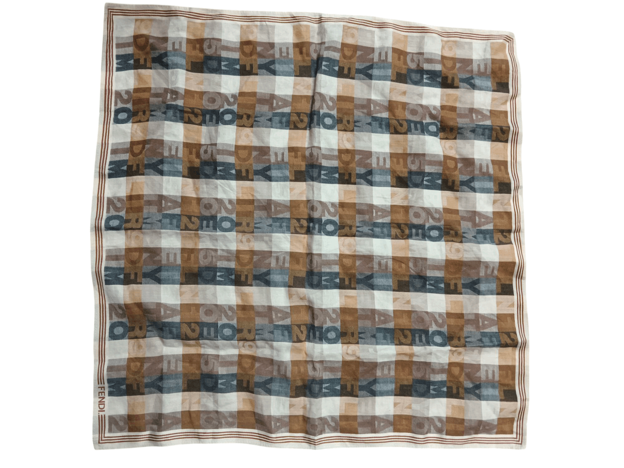 Fendi × Vintage Vintage Fendi Handkerchief Size ONE SIZE - 1 Thumbnail