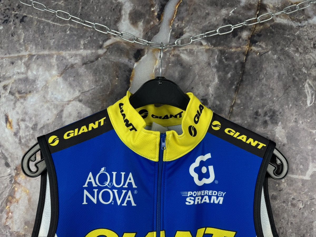 Giant Vintage Giant Cycling Jersey Vest Blue/Yellow SRAM Size US L / EU 52-54 / 3 - 2 Thumbnail