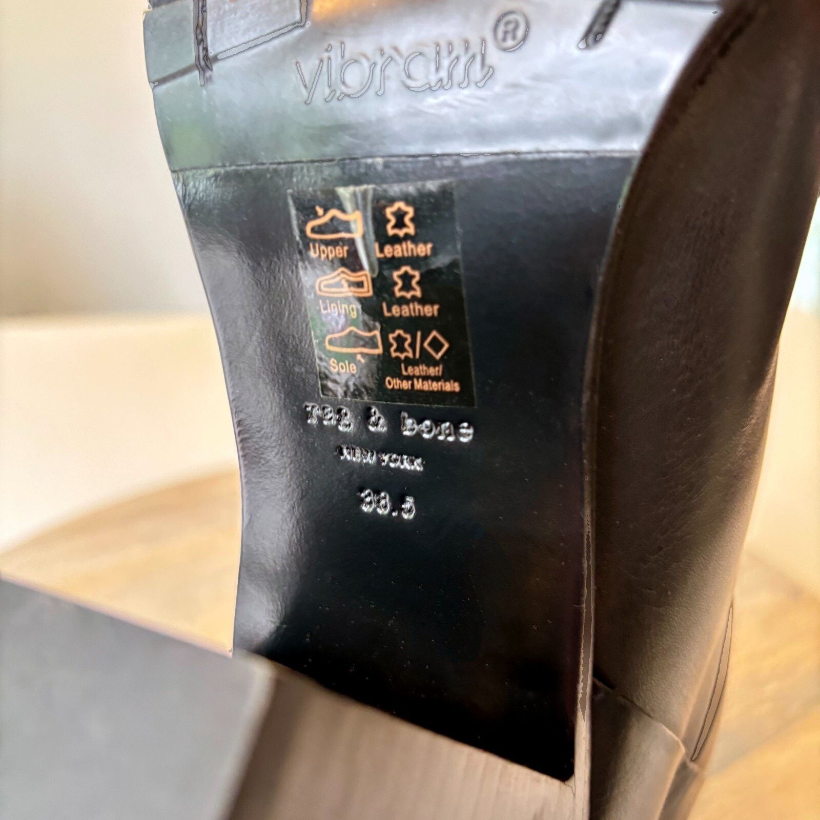Rag & Bone Rag & Bone Newbury Black Ankle Boots Booties EU 38.5 US 8.5 Size US 8.5 / IT 38.5 - 9 Thumbnail