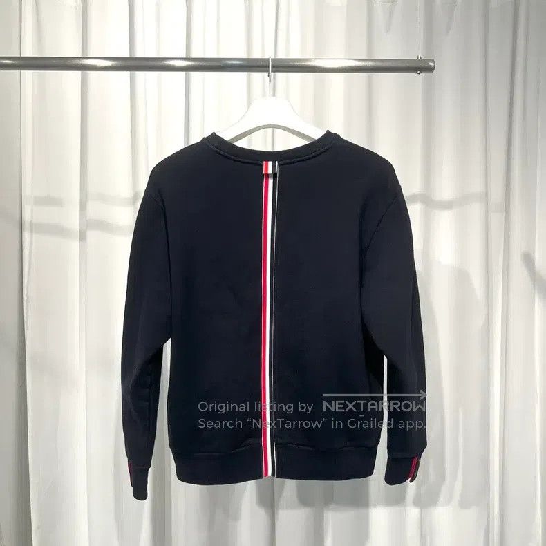 Thom Browne Thom Browne Three-stripe sweatshirt Size US L / EU 52-54 / 3 - 1 Thumbnail