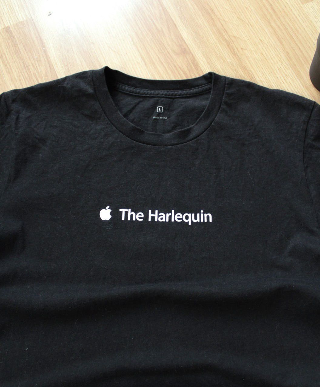 Apple × Vintage 🔥 Rare Apple The Harlequin iPhone Made in USA Faded Tee Size US L / EU 52-54 / 3 - 2 Thumbnail
