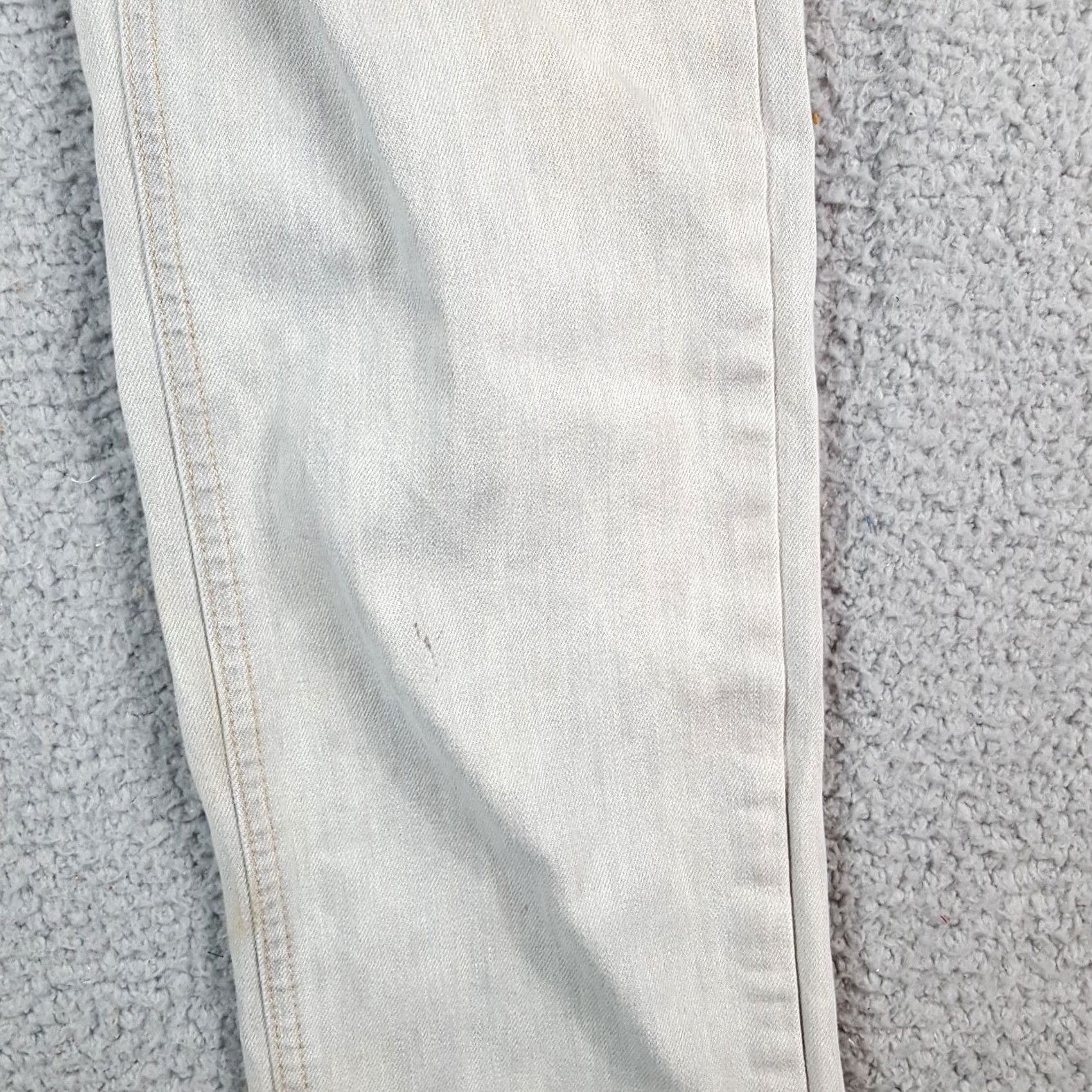 Levi's VINTAGE Levi's 511 Slim Denim Jeans Gray 34x32 Men Size US 34 / EU 50 - 4 Thumbnail