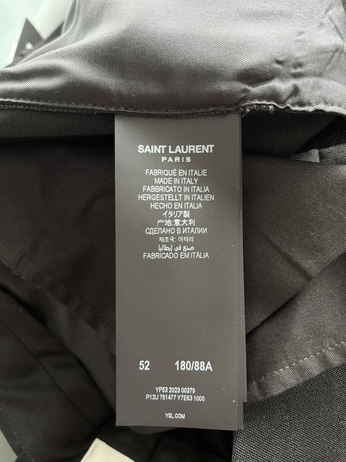 Saint Laurent Paris Brand New Classic Saint Laurent Tuxedo Pants $1,890 Value Size 52R - 6 Thumbnail