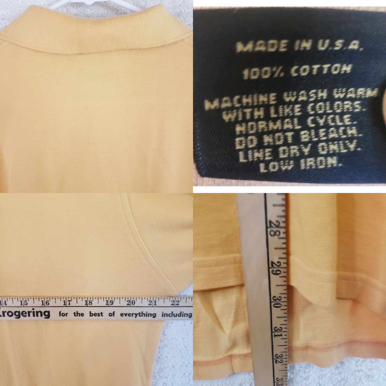 Bills Khakis Bills Khakis Polo Shirt Mens M Cantalope Orange Short Sleeve Cotton Polo Shirt Cantalope Orange Mens M Size US M / EU 48-50 / 2 - 8 Thumbnail