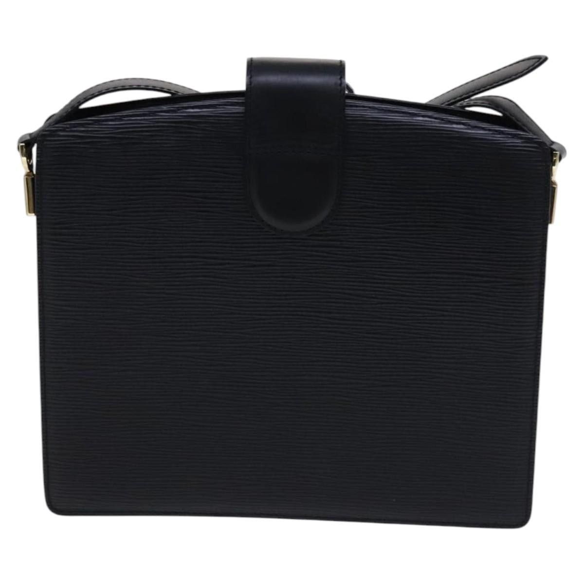 Louis Vuitton LOUIS VUITTON Epi Capuchin Shoulder Bag Black M52342 Size ONE SIZE - 2 Thumbnail