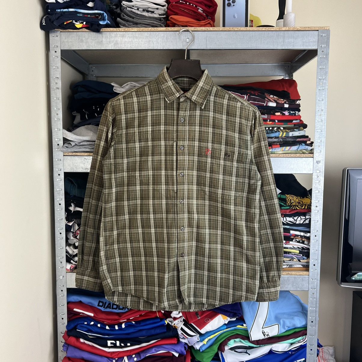 Fjallraven Rare! Fjallraven Checkered Shirt Outdoor Flannel Size US M / EU 48-50 / 2 - 1 Thumbnail