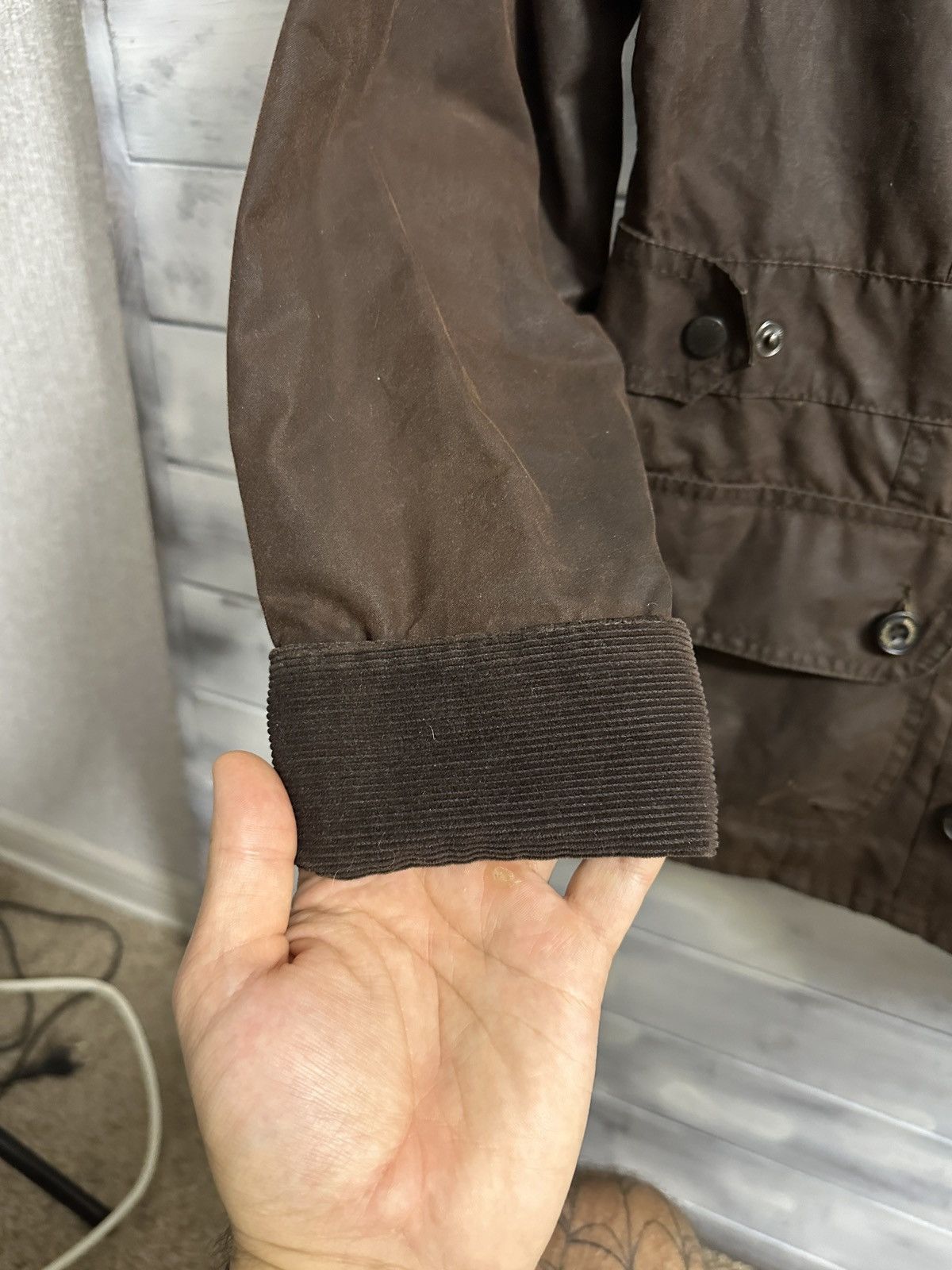 Barbour Rare Luxury Jacket Barbour 100% Waxed Cotton England Size M / US 6-8 / IT 42-44 - 3 Thumbnail