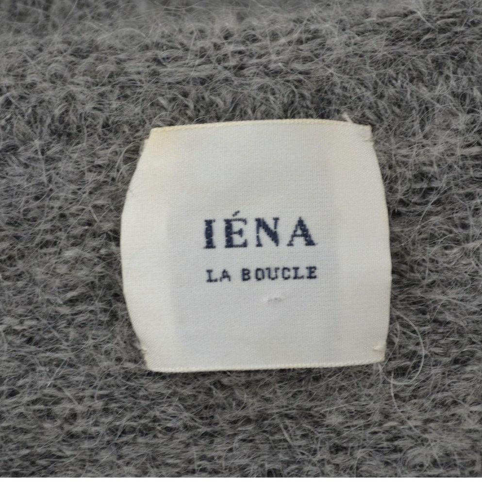 Other Iena Womens Gray Sweater Wool Mohair Long Sleeve Preppy M? Size M / US 6-8 / IT 42-44 - 3 Thumbnail