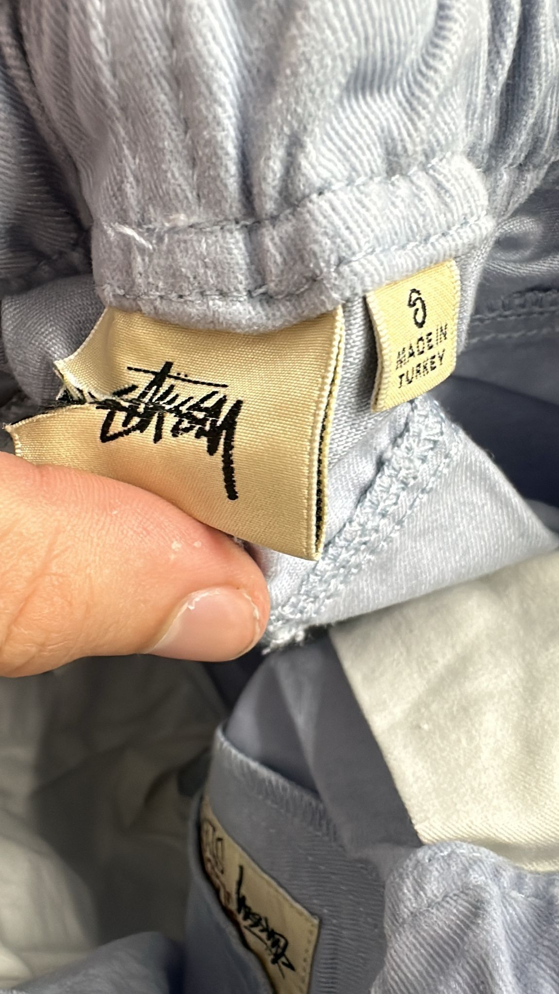 Stussy Stussy Brushed Beach Pant Blue Size Small Size US 30 / EU 46 - 6 Thumbnail