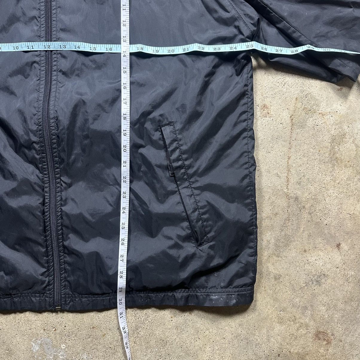 Nike Vintage Y2K Silver Tag Black Nike Zip Up Windbreaker Size L Size US L / EU 52-54 / 3 - 7 Thumbnail