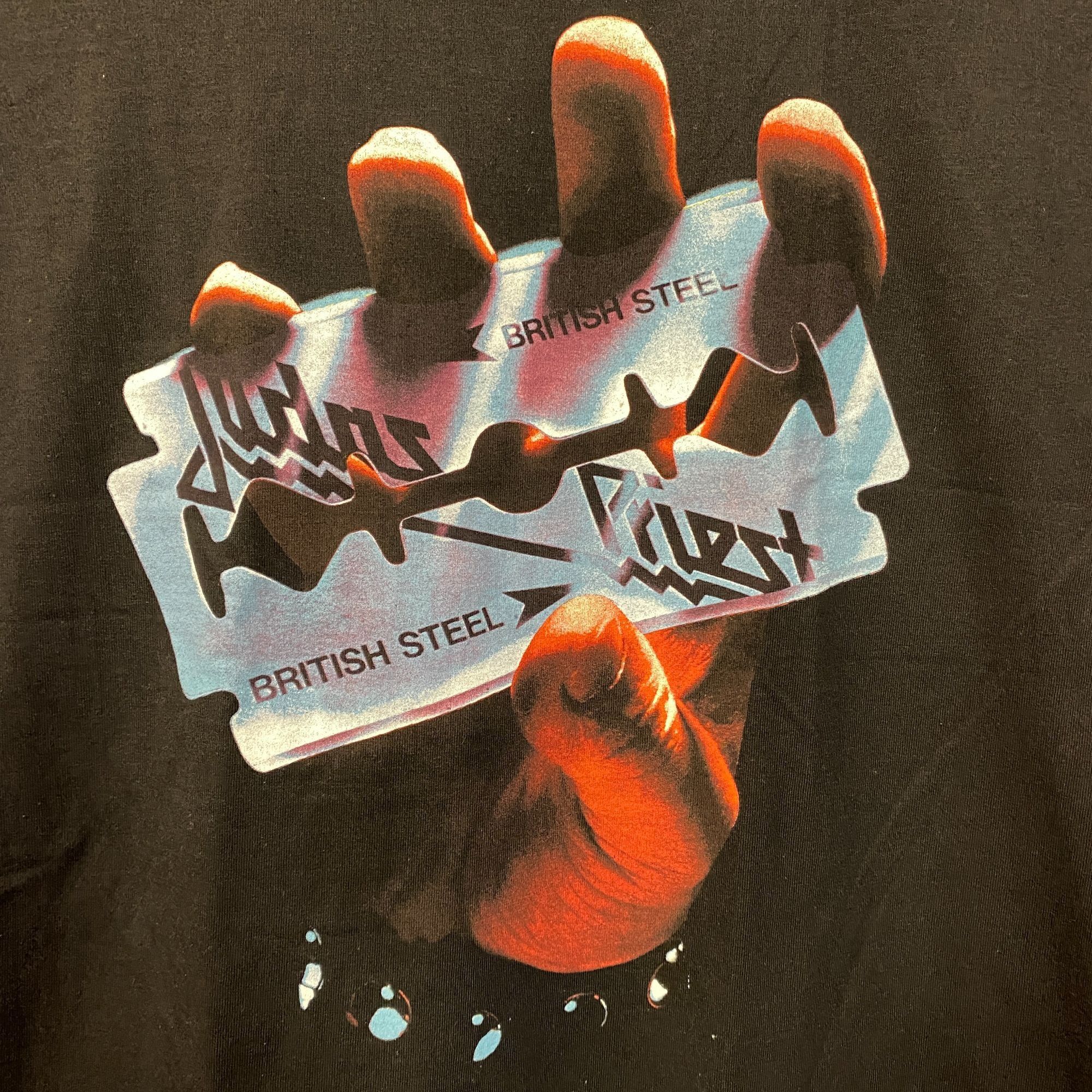 Other Judas Priest British Steel Black T-Shirt XXL Size US XXL / EU 58 / 5 - 2 Thumbnail