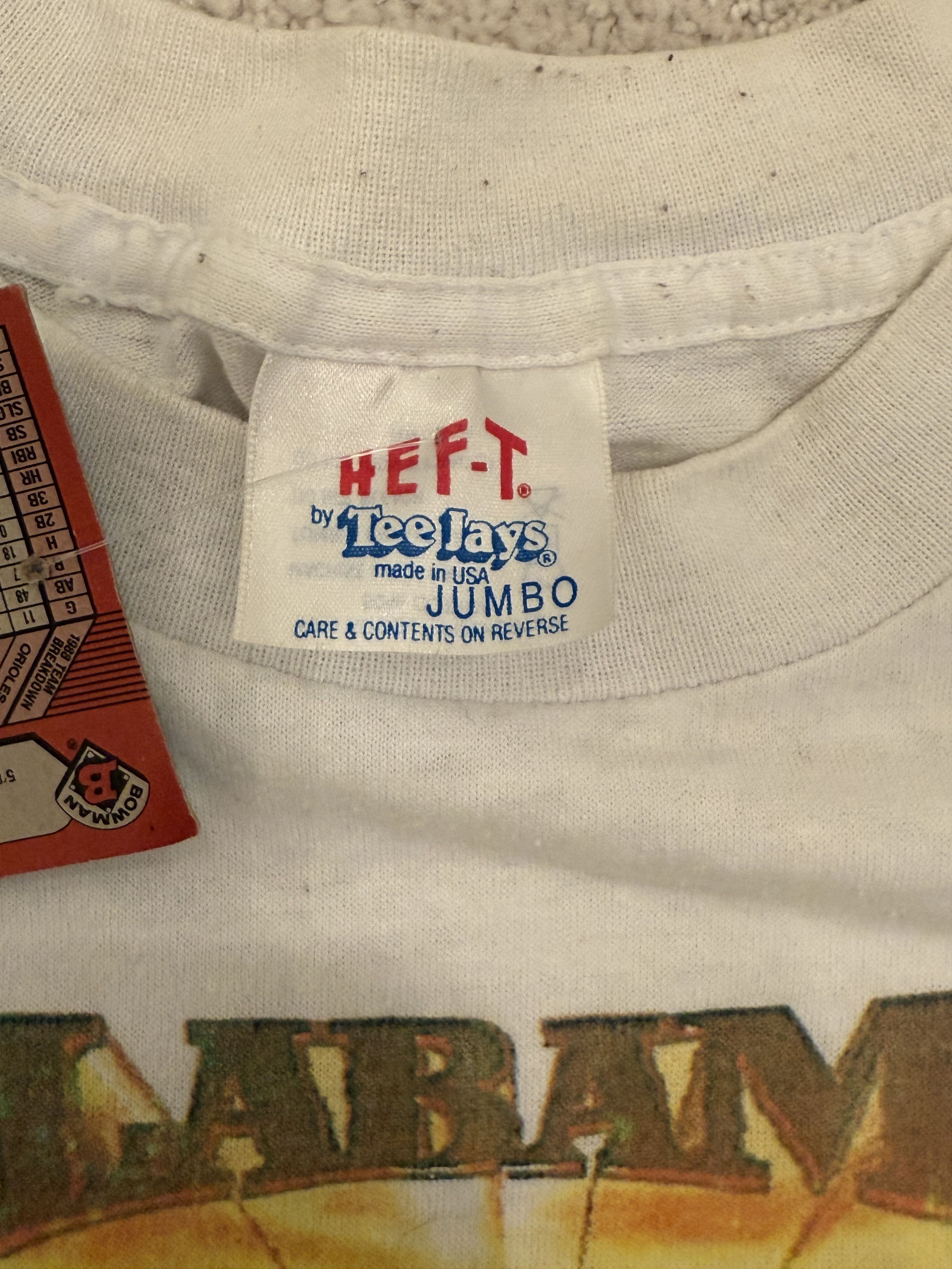 TEE JAYS Vintage Alabama Tee Southern Stars Size US XL / EU 56 / 4 - 5 Thumbnail