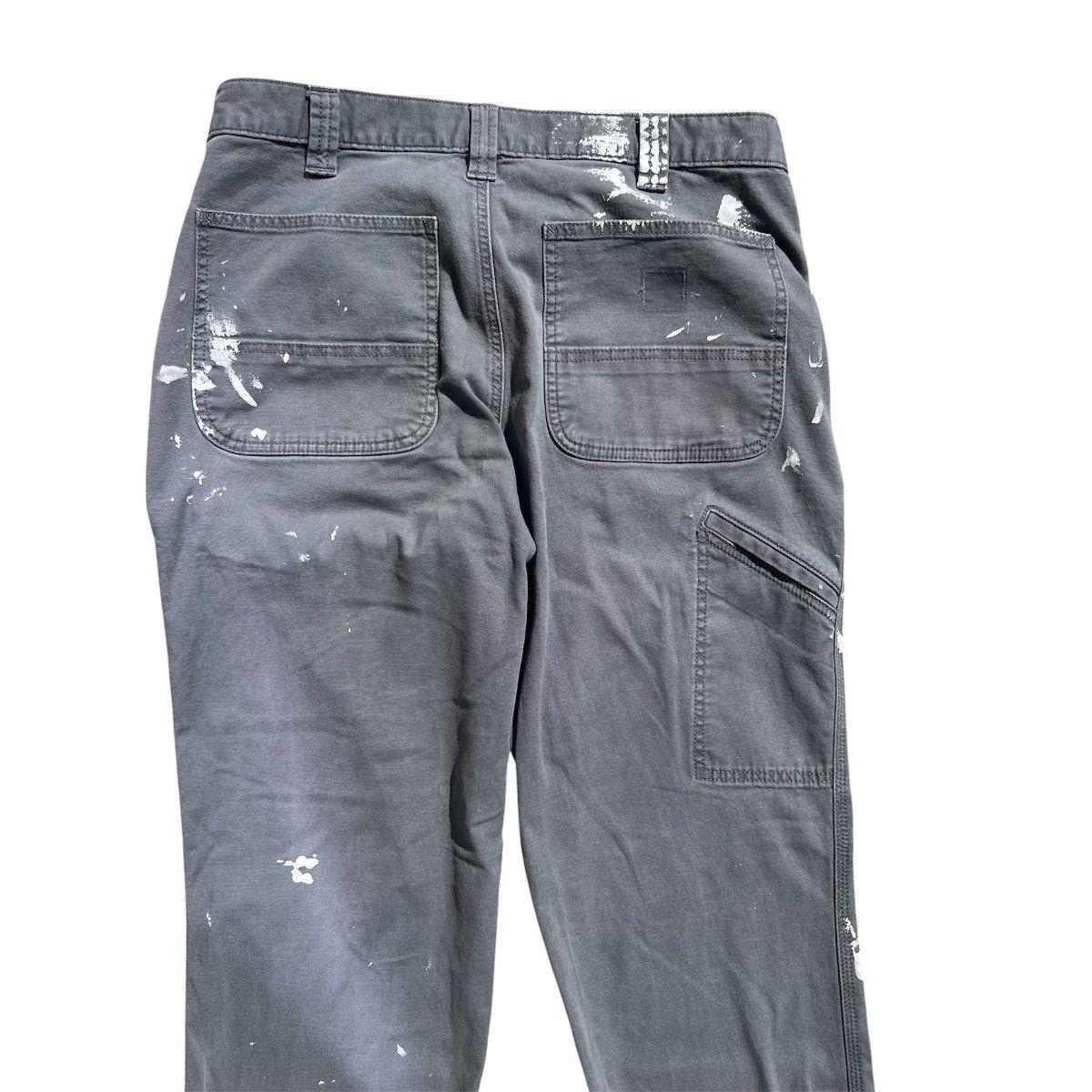 Carhartt Vintage Thrashed Paint Splatter Gray Carhartt Pants 32 x 30 Size US 32 / EU 48 - 7 Thumbnail