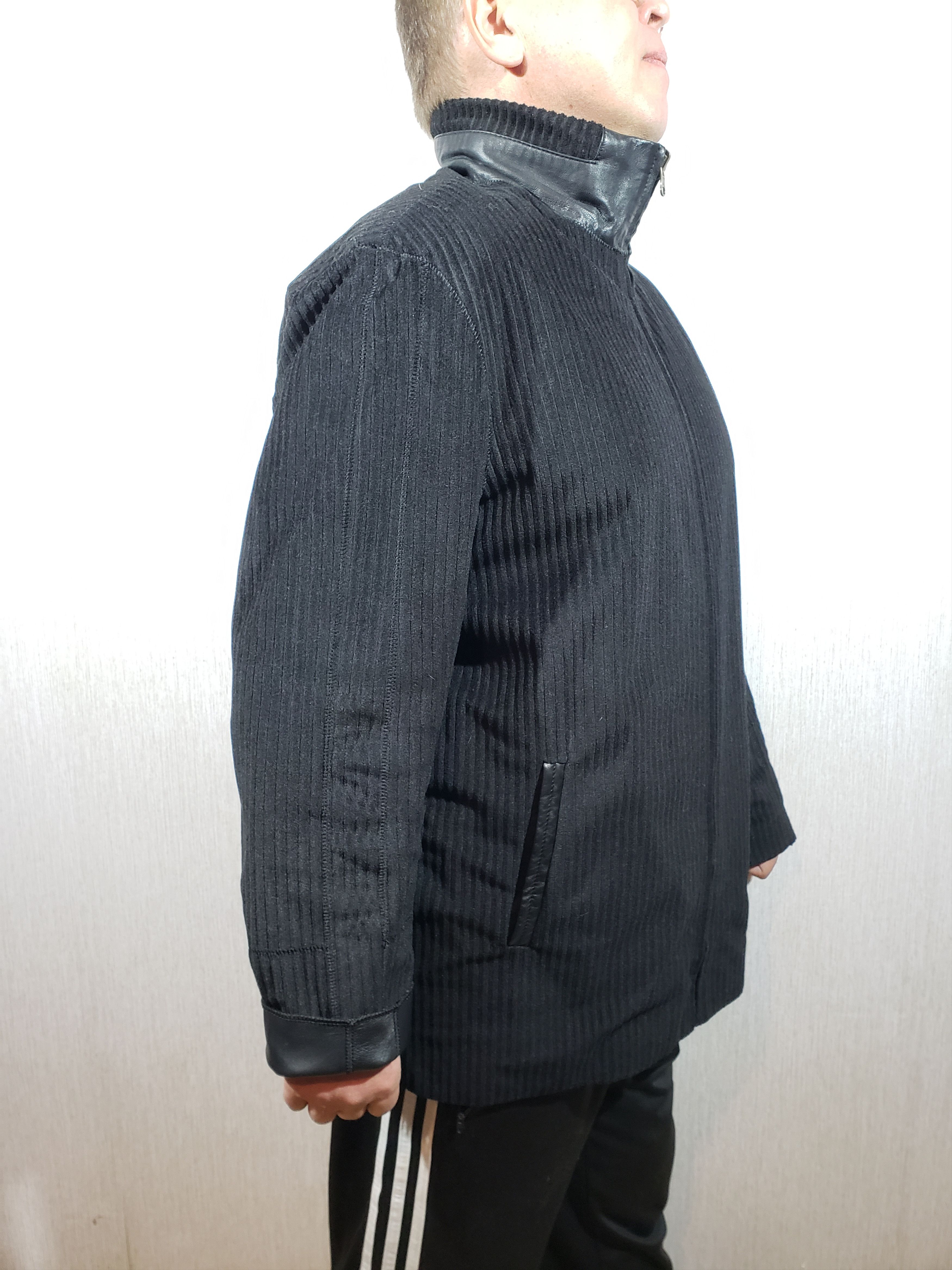 Other Two-sided men's leather jacket. Size US L / EU 52-54 / 3 - 7 Thumbnail