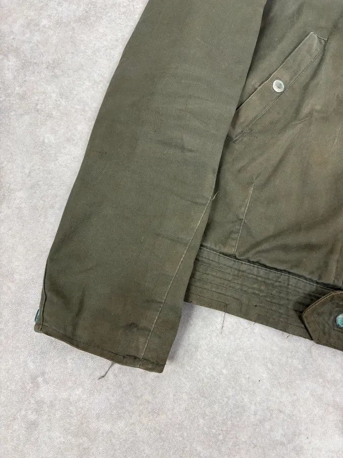 Vintage 1960s U.S. Army Khaki Military Fur Collar Jacket Size US S / EU 44-46 / 1 - 8 Thumbnail