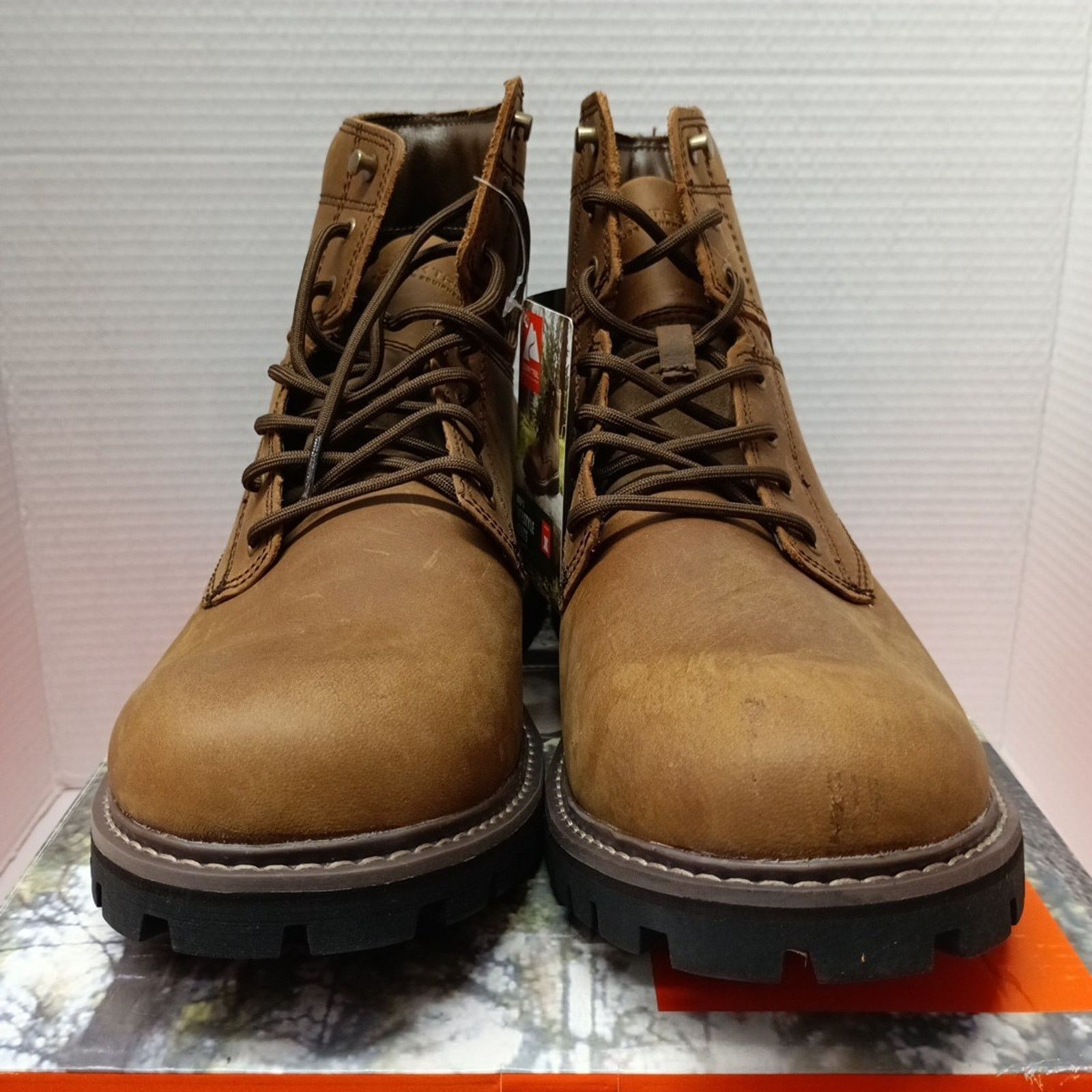 Other Ozark Trail Men's Range Mountain Hiking Boots Size 12 Brown Size US 12 / EU 45 - 2 Thumbnail