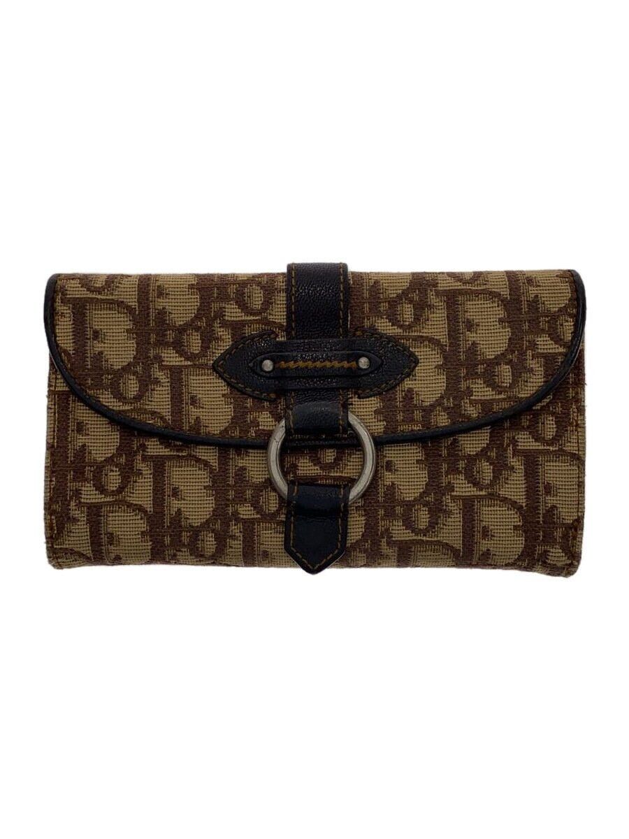 Dior Dior Monogram Long Wallet Beige Size ONE SIZE - 1 Thumbnail