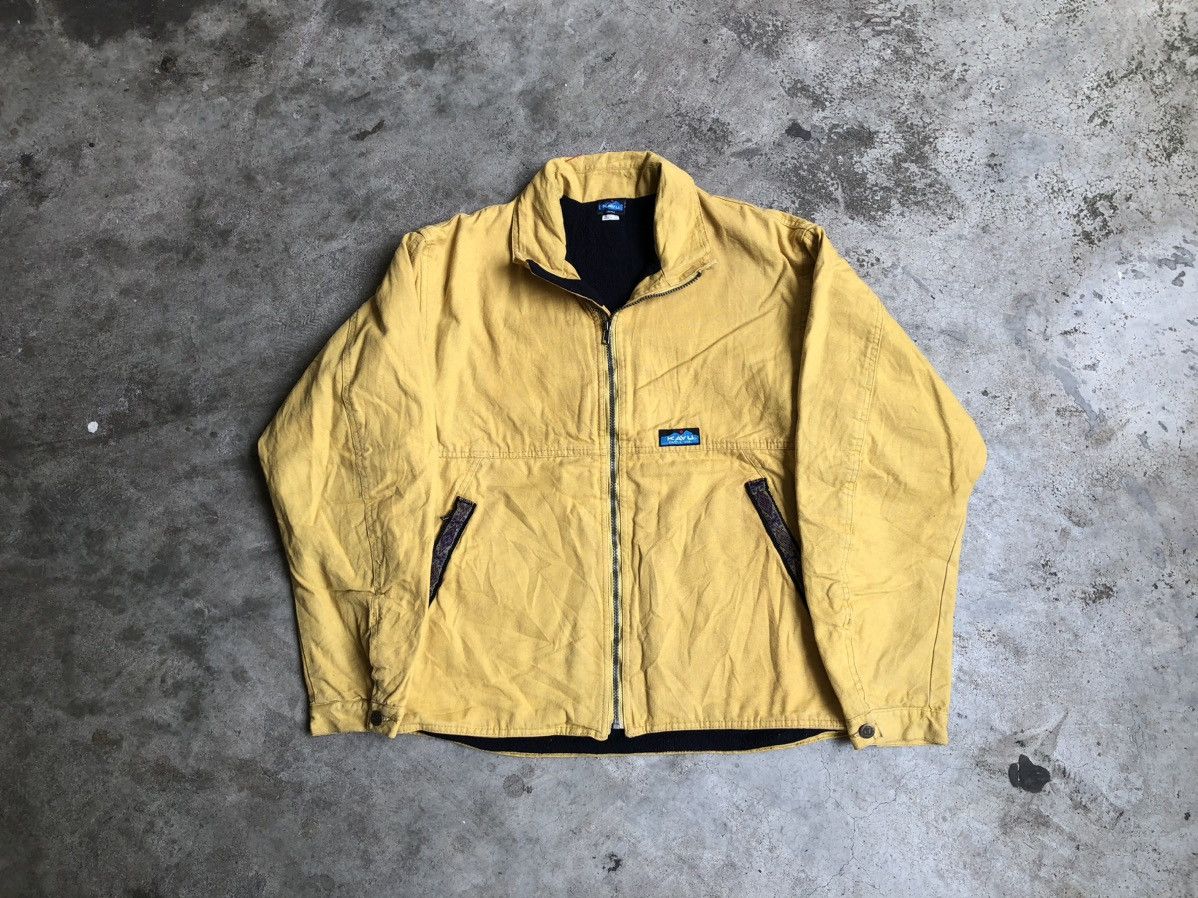 Vintage Vintage 1990 kavu canvas jacket Size US S / EU 44-46 / 1 - 1 Thumbnail