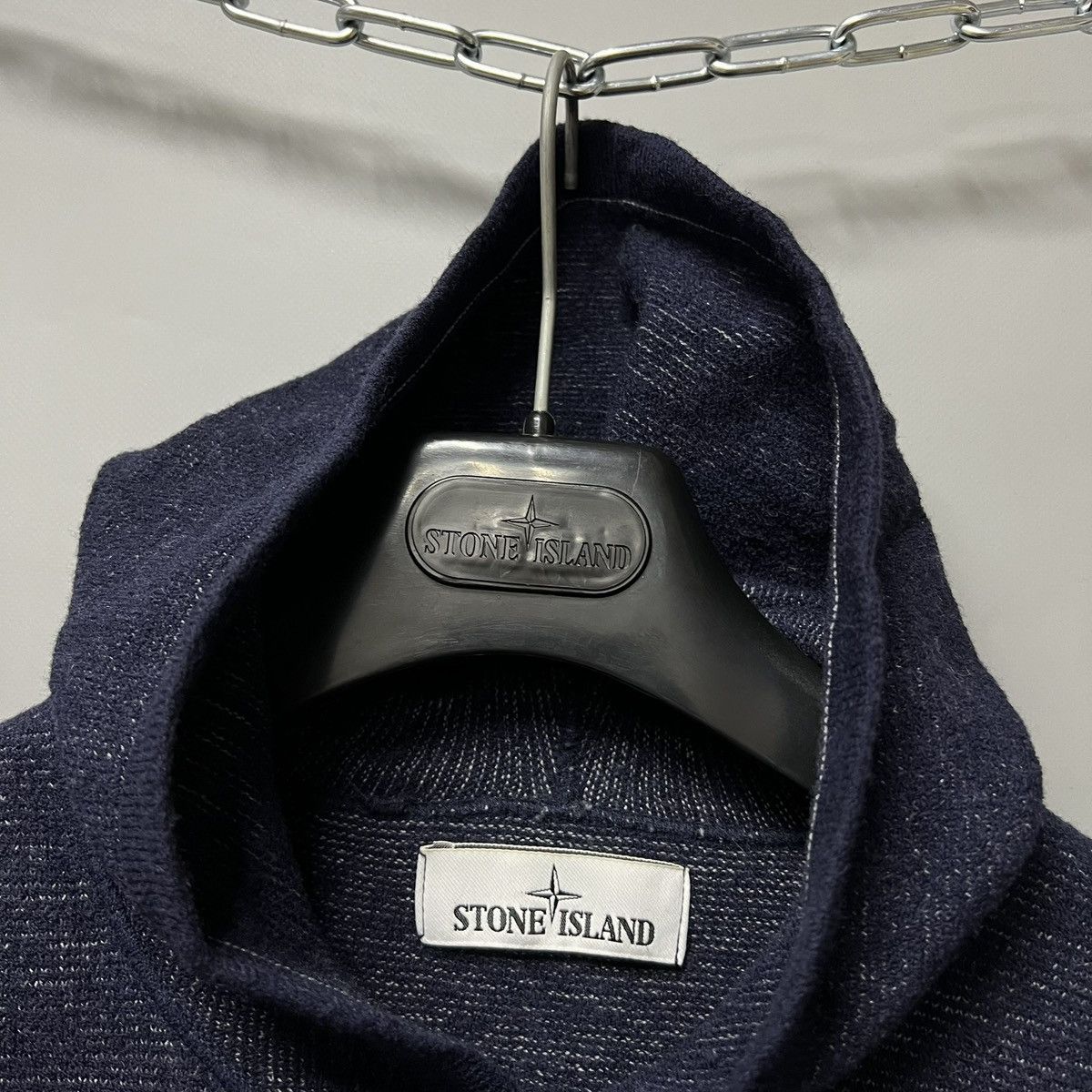 Stone Island Stone Island Sweater Hoodie Lana Wool Big Logo Size US S / EU 44-46 / 1 - 10 Thumbnail