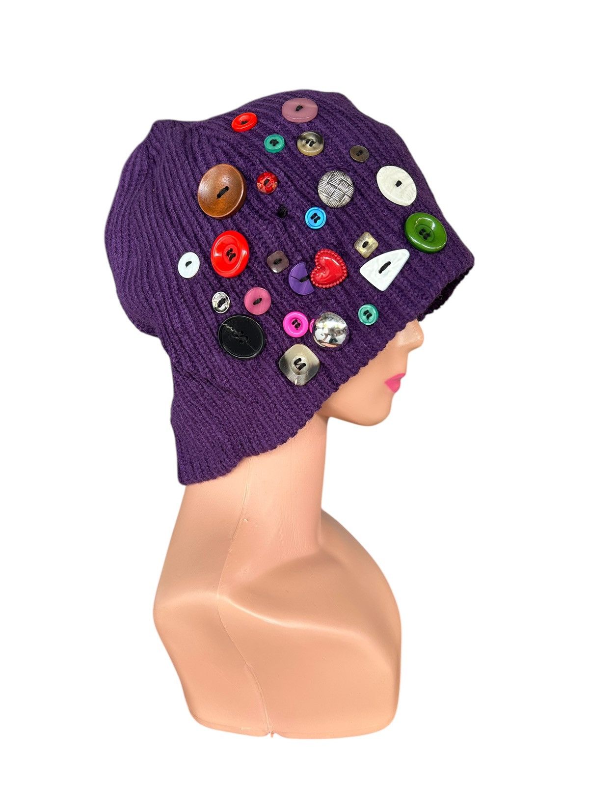 Japanese Brand × Kapital × Vintage Japanese Style Custom Rare big Beanie Hats Size ONE SIZE - 2 Thumbnail