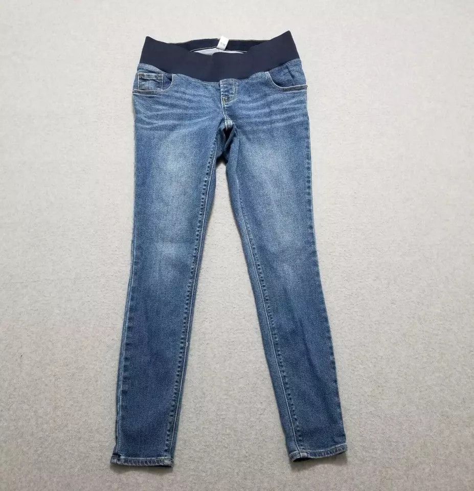 Old Navy Old Navy Maternity Womens 4 Super Skinny Front Low Panel Size 27" / US 4 / IT 40 - 1 Thumbnail