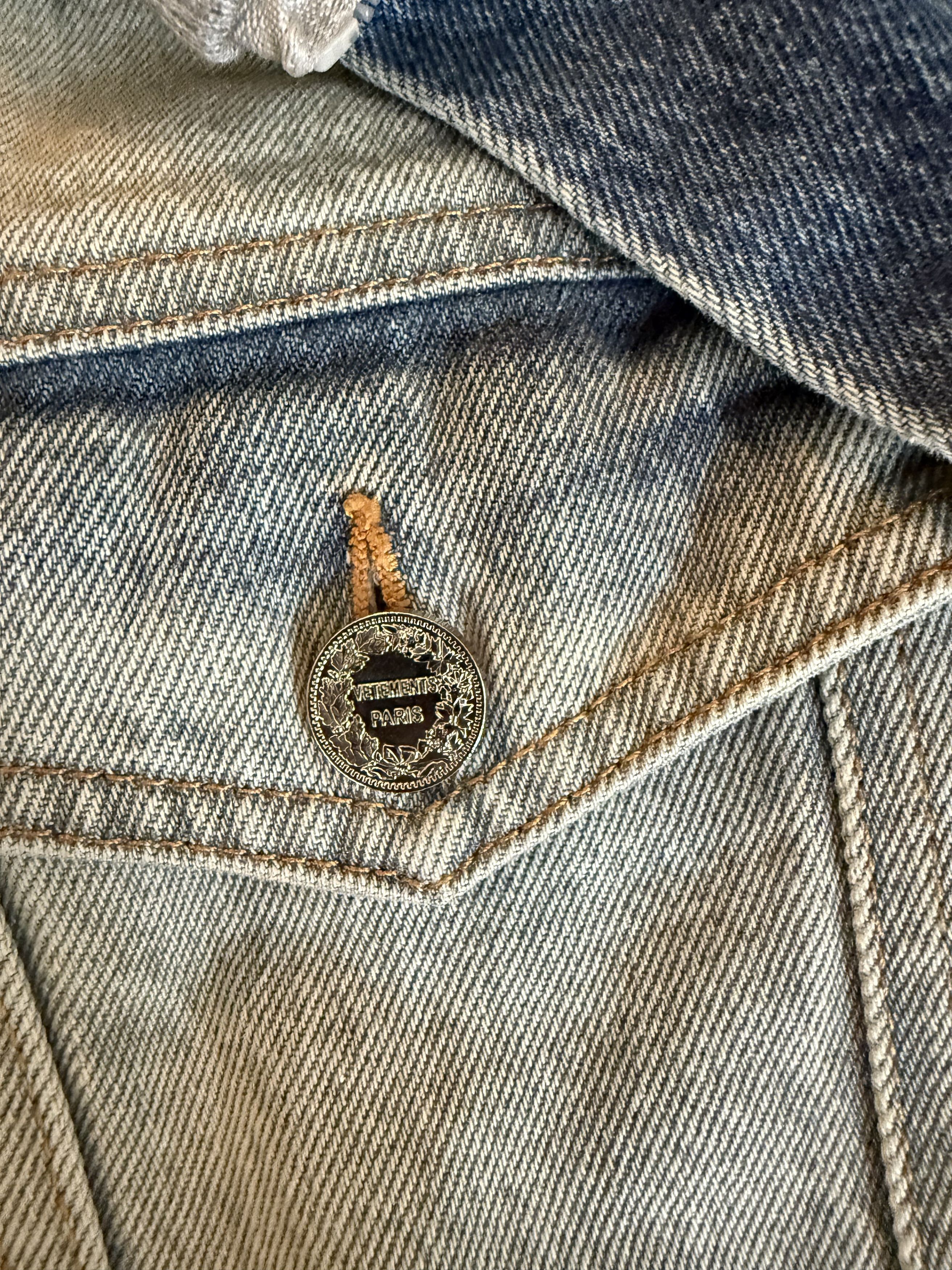 Vetements Vetements Denim Jacket Size US M / EU 48-50 / 2 - 5 Thumbnail