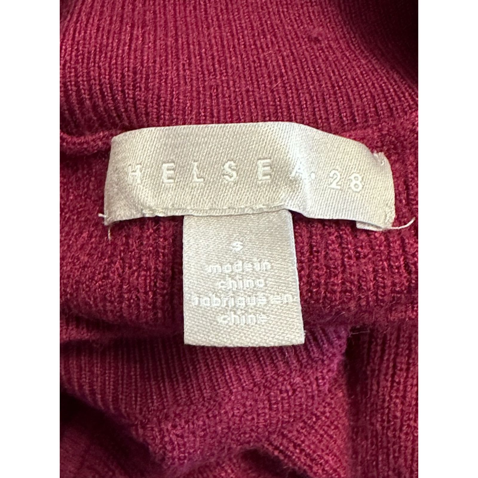 Other Chelsea28 Midi Sweater Dress Cold Shoulder Pink S NWOT Size S / US 4 / IT 40 - 8 Thumbnail