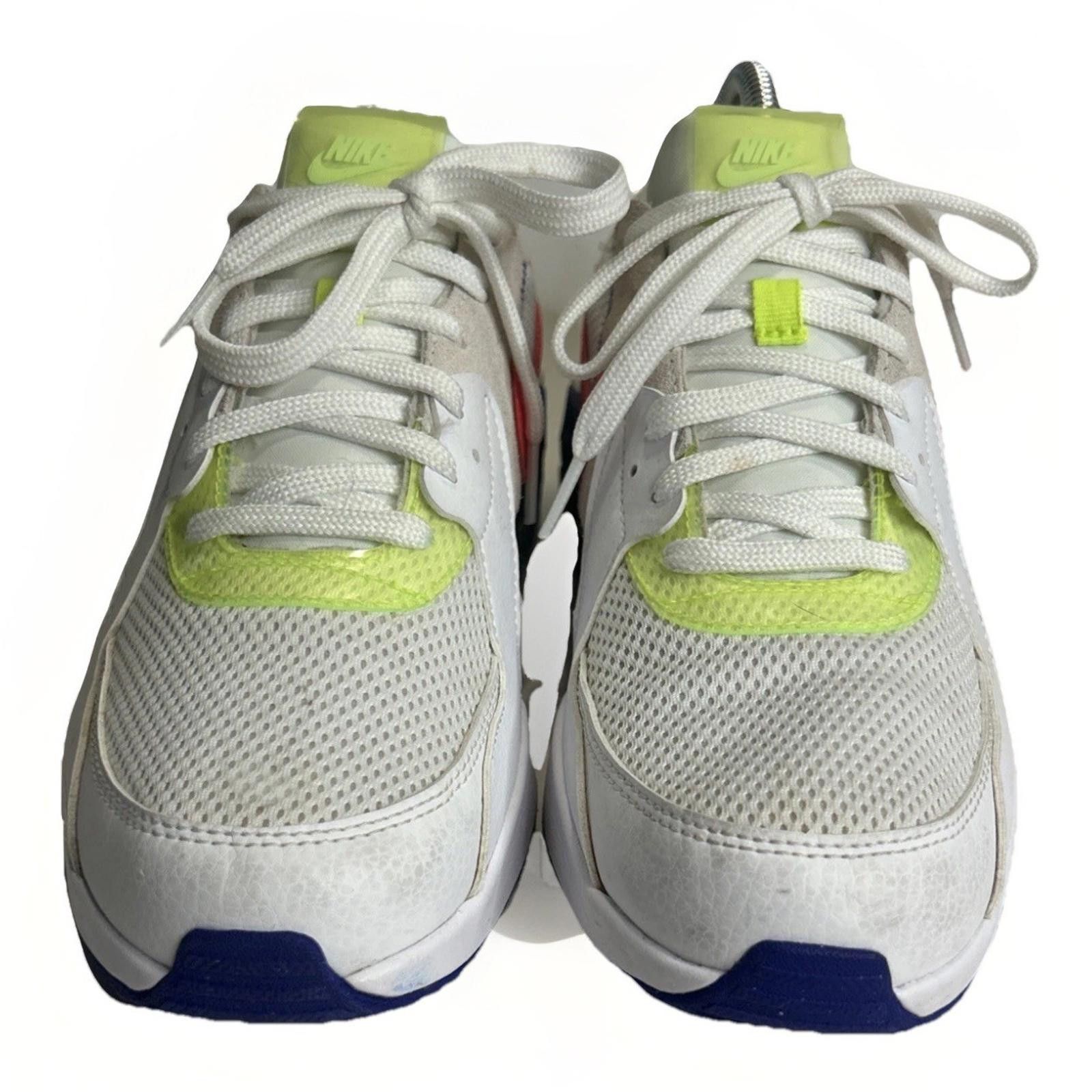 Nike Nike Air Max White Indigo Burst Volt Bright Size 7Y, 9 Women Size US 9 / IT 39 - 6 Thumbnail