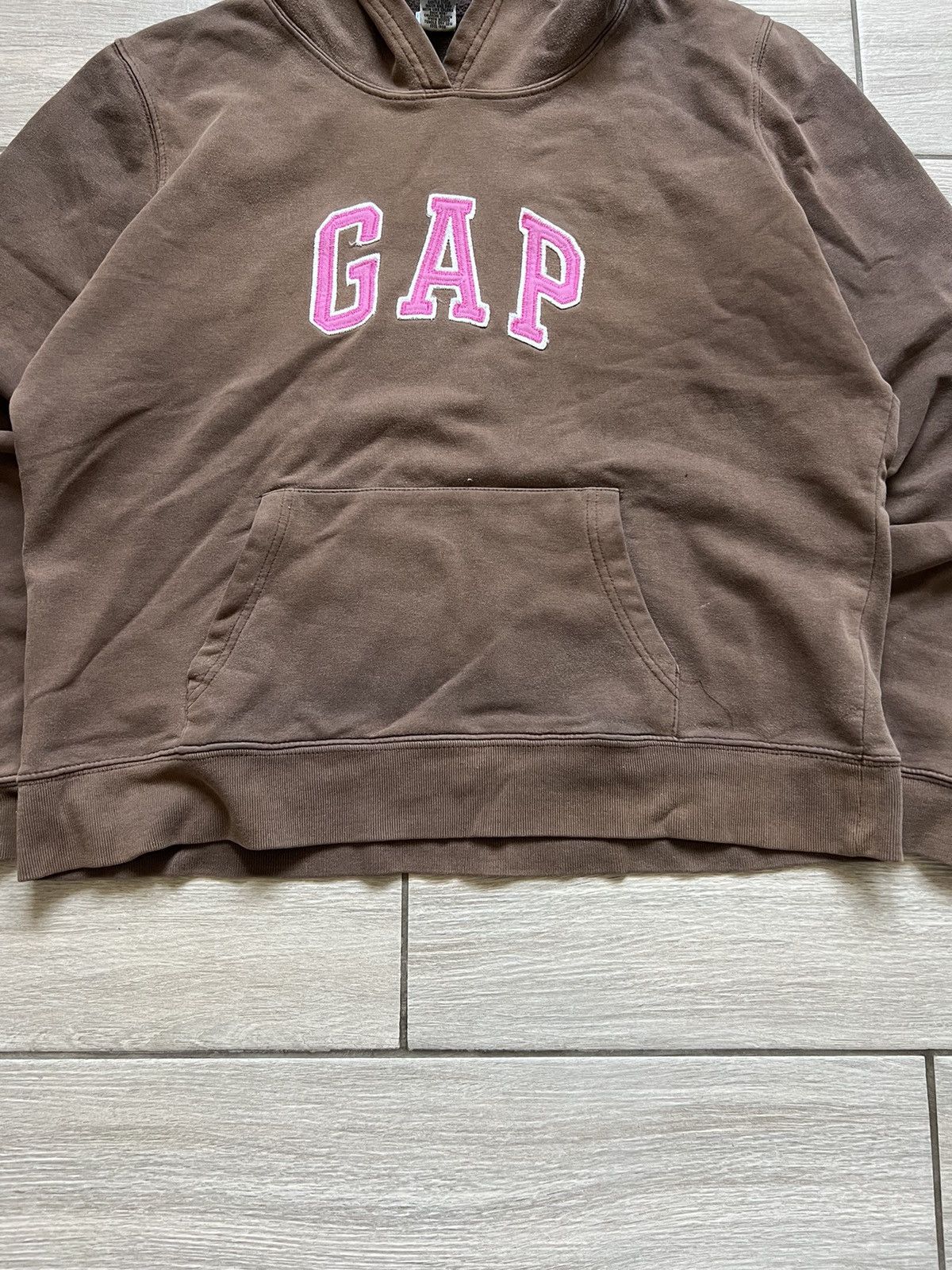 Gap Vintage GAP Hoodie Streetwear Hype Y2K 00s Boxy Skate Size US L / EU 52-54 / 3 - 5 Thumbnail
