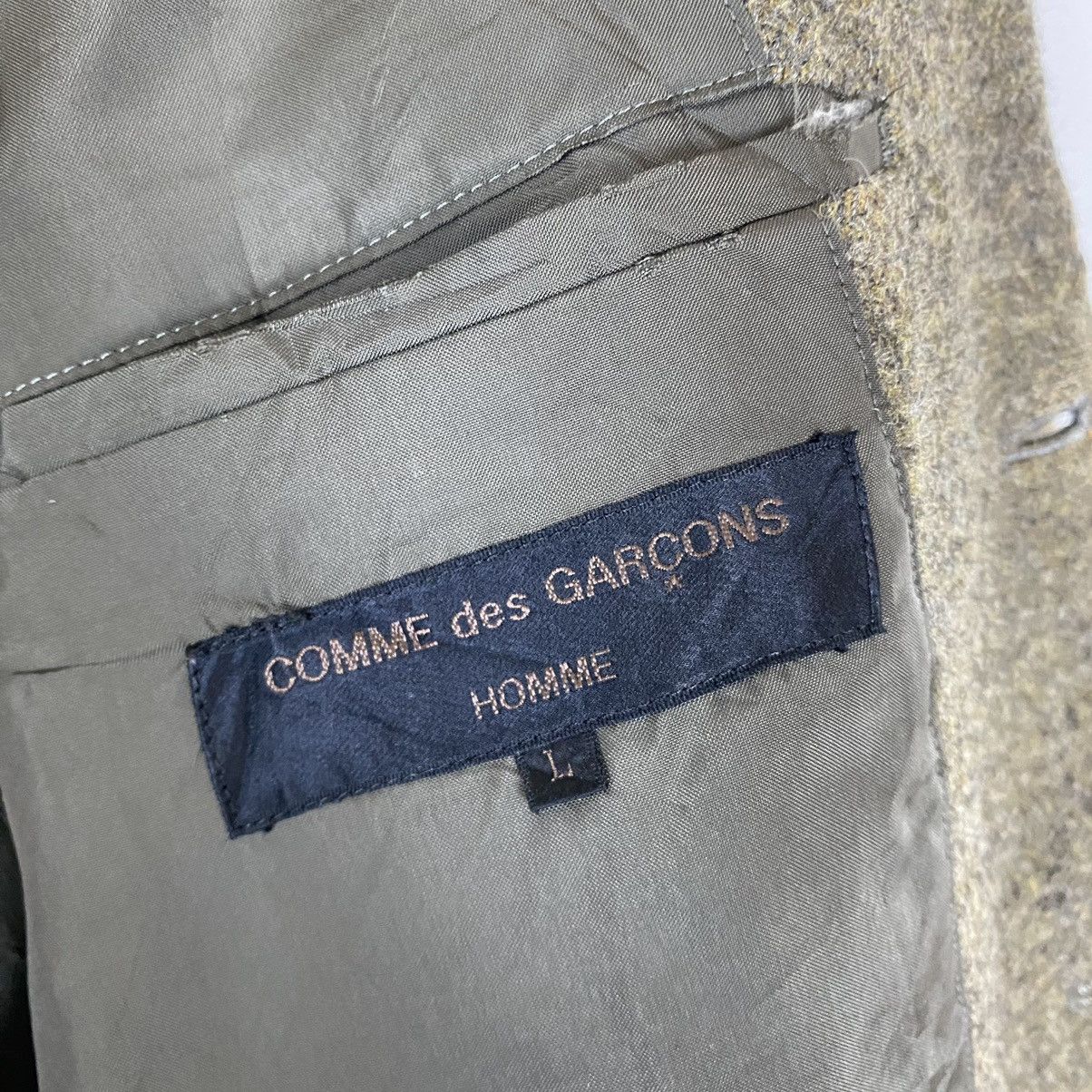 Comme des Garcons Homme ✨AD97 Comme des Garçons Homme wool blazer Size US M / EU 48-50 / 2 - 10 Thumbnail