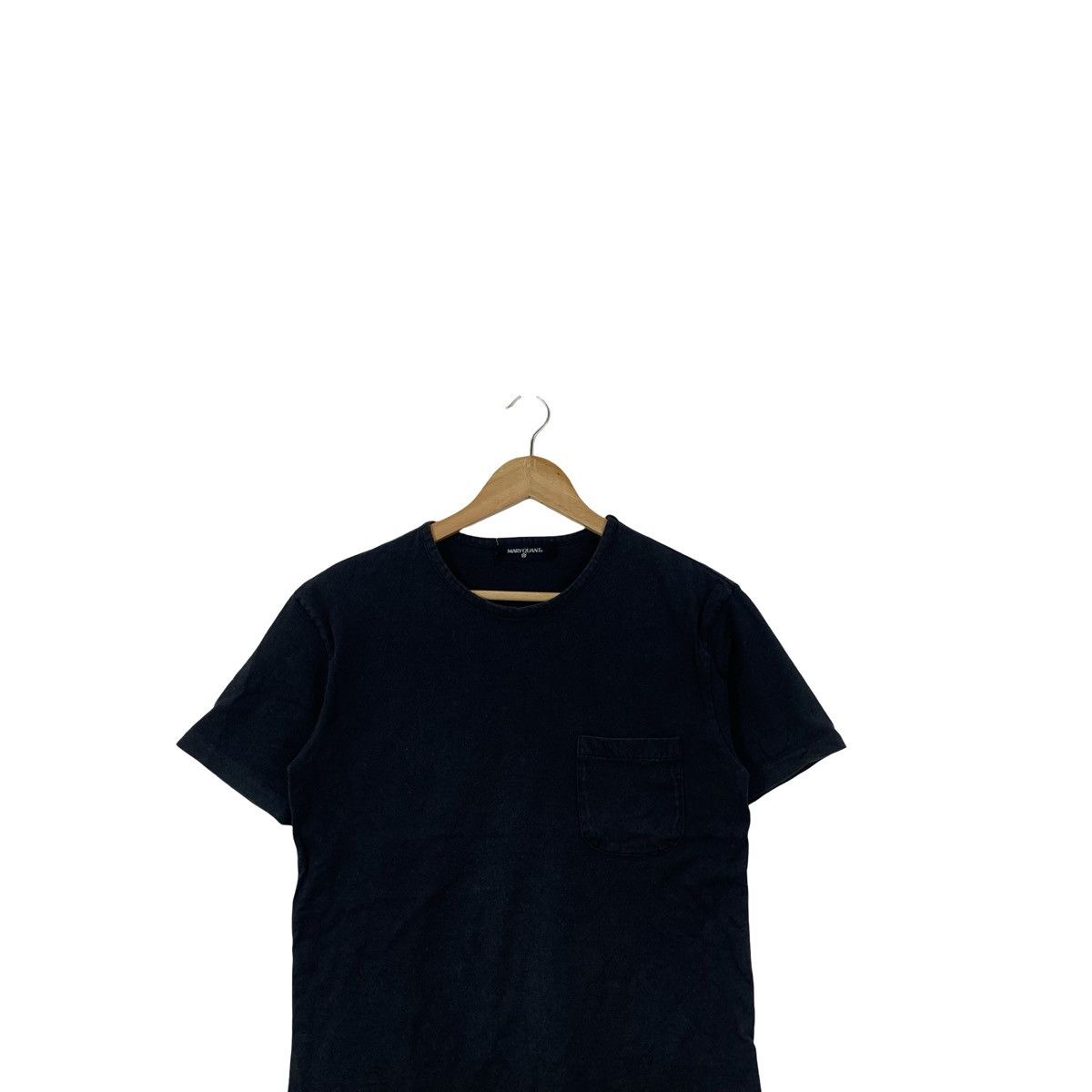 Vintage Vintage MARY QUANT Backhit Og Logo Single Pocket Tee Shirt Size US S / EU 44-46 / 1 - 3 Thumbnail
