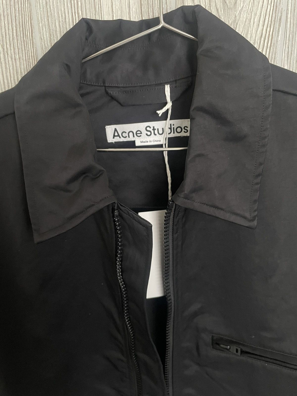 Acne Studios Acne Studios Black Nylon Jacket Size US S / EU 44-46 / 1 - 4 Thumbnail