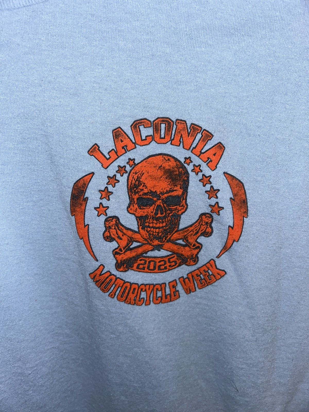 Gildan Laconia NH Bike Week 2025 t-shirt Size US L / EU 52-54 / 3 - 2 Thumbnail