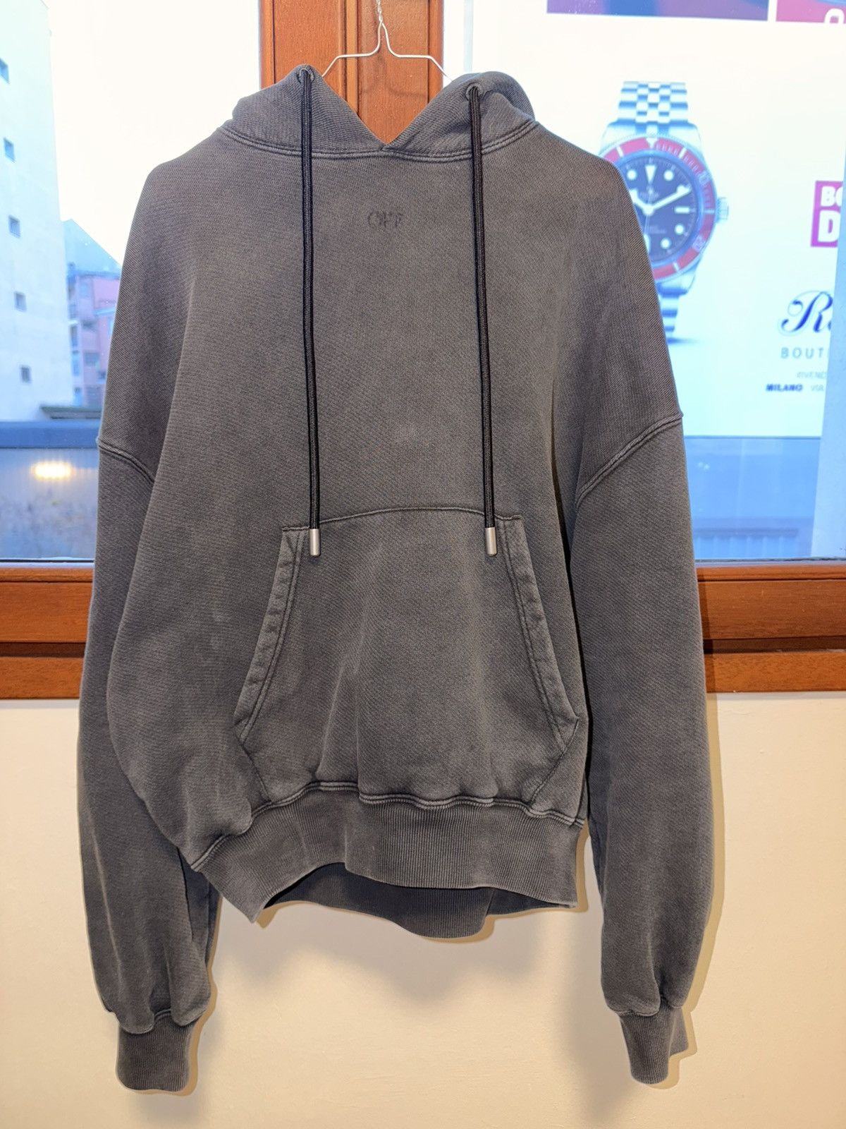Off-White Off-White Super Moon Hoodie with Vintage Effect Size US XS / EU 42 / 0 - 10 Thumbnail