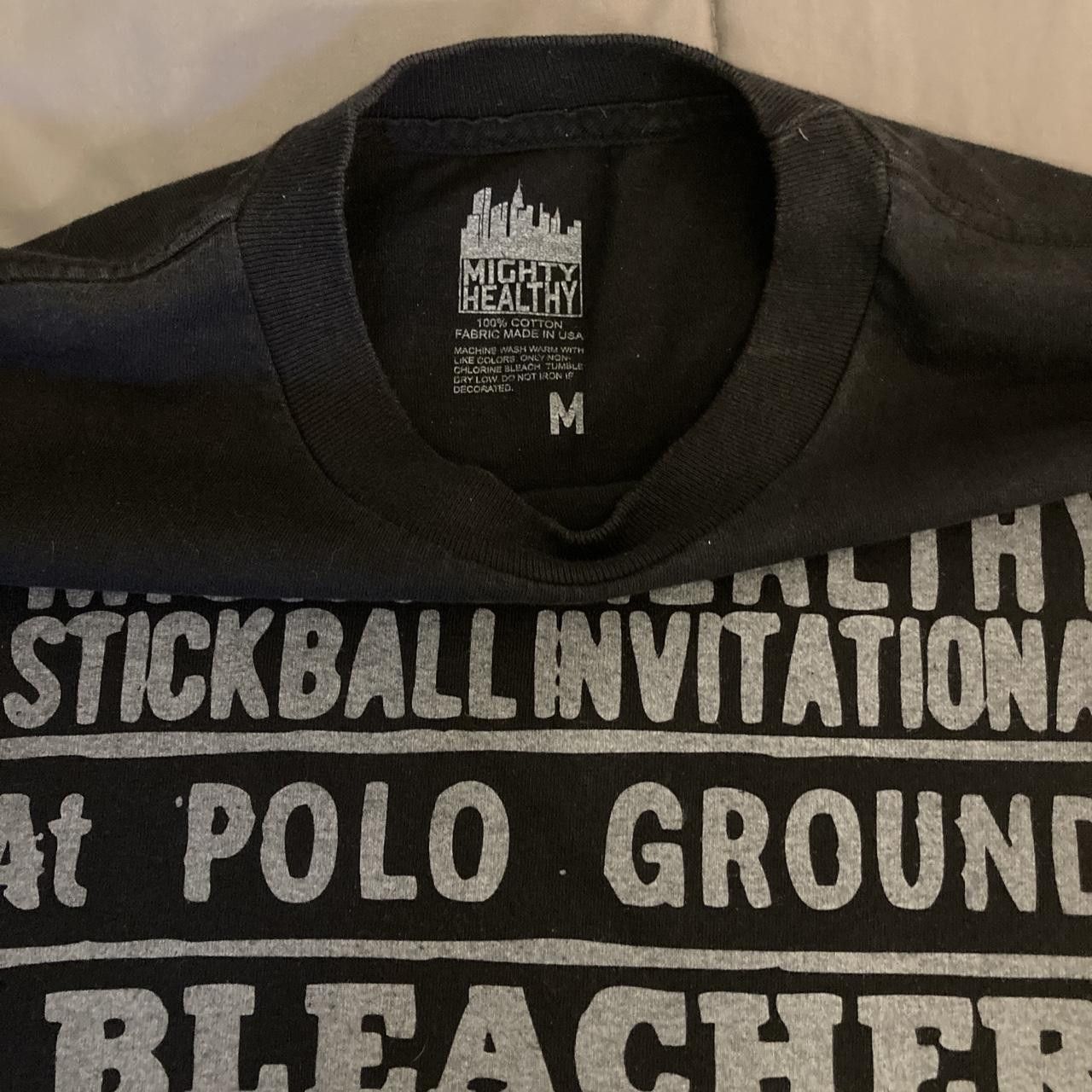 Mighty Healthy Mighty Heathy Black Tee Polo Ticket Stickball Size US M / EU 48-50 / 2 - 2 Thumbnail
