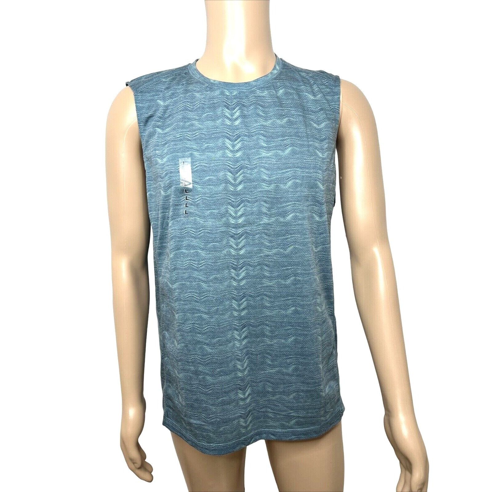 Colosseum Athletics Colosseum Men’s Mesh Training Sleeveless Shirt L Blue-Green Size US L / EU 52-54 / 3 - 1 Thumbnail
