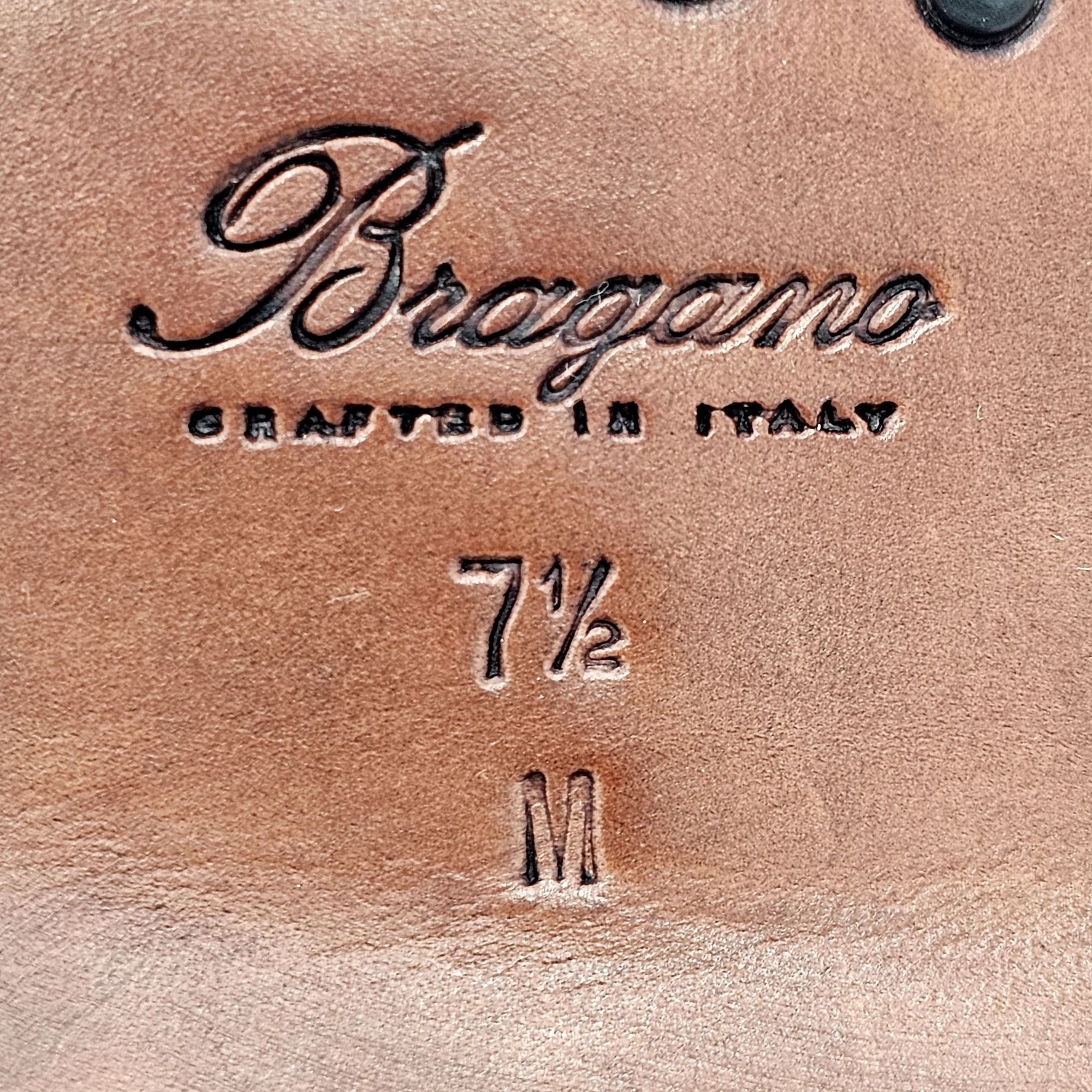 Bragano × Cole Haan NEW Vintage Bragano Cole Haan Men's 7.5M Brown Leather Dress Size US 7.5 / EU 40-41 - 17 Thumbnail